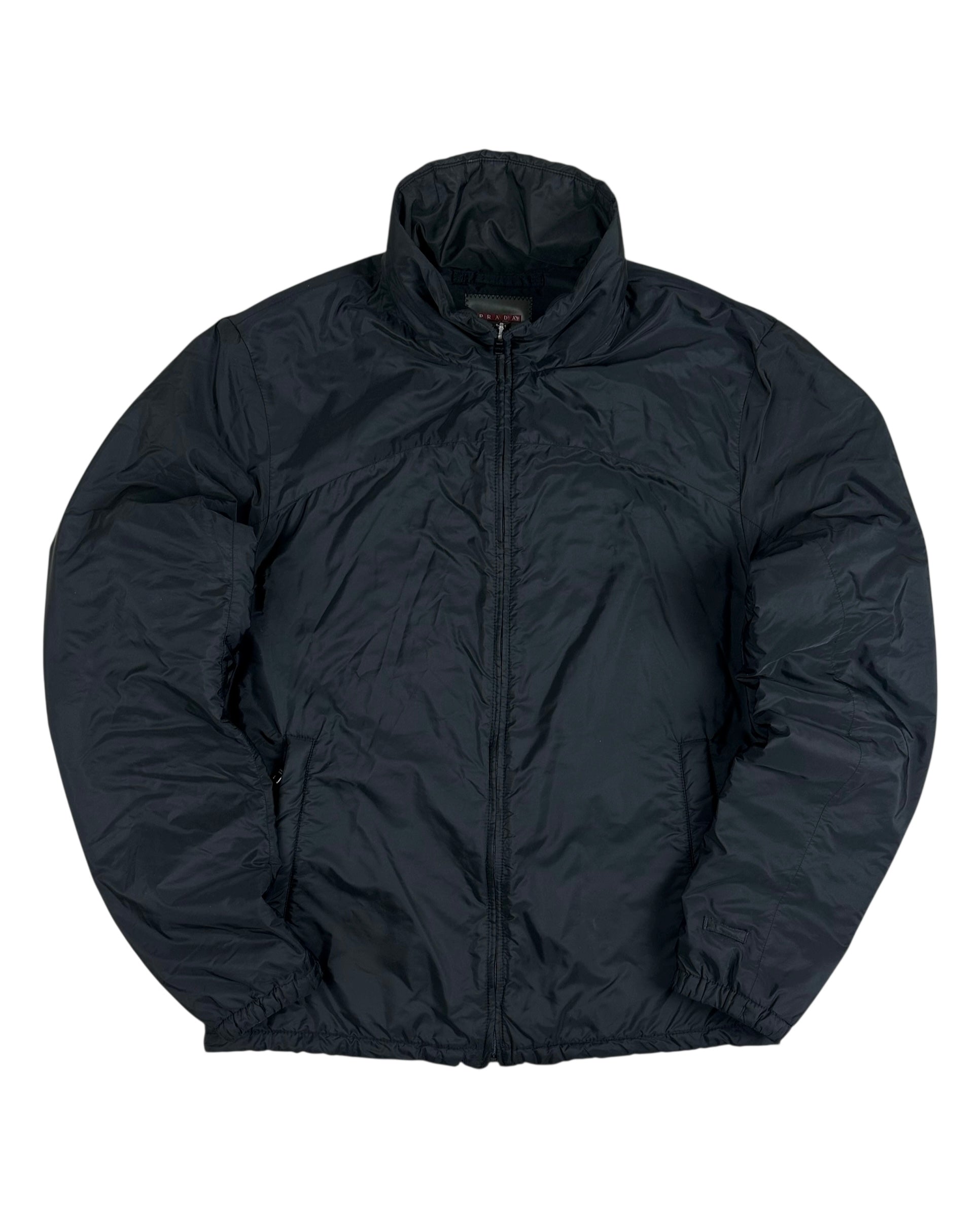 Veste Prada kaki / noir taille 48 - Vue de dos