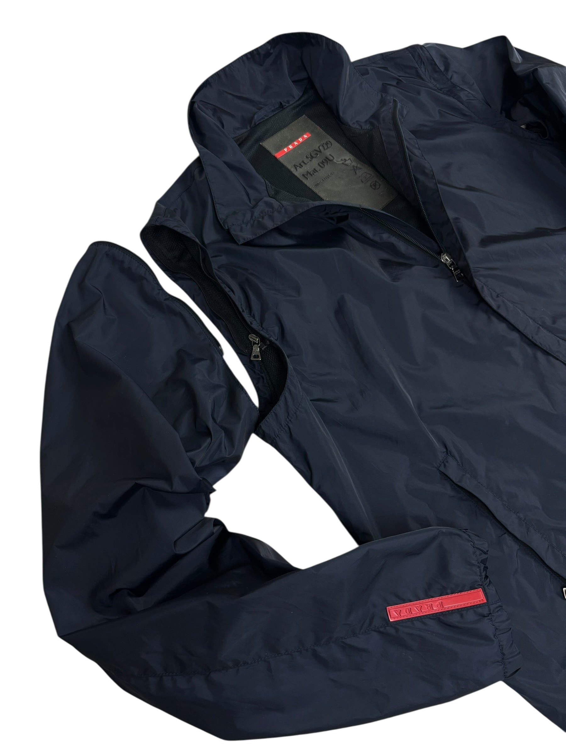 Veste Prada marine taille 52 - Détail