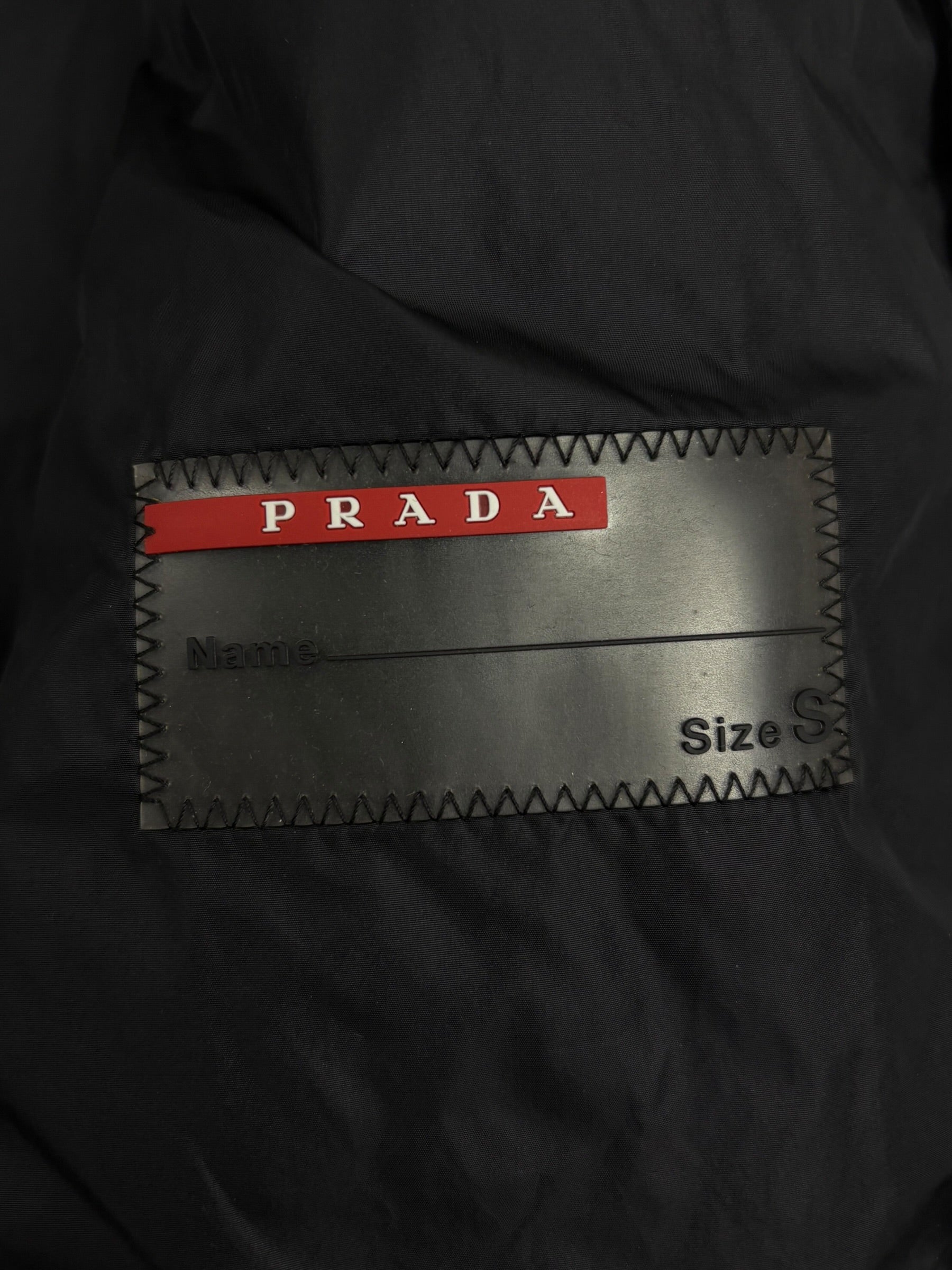 Veste Prada noir taille S - Détail