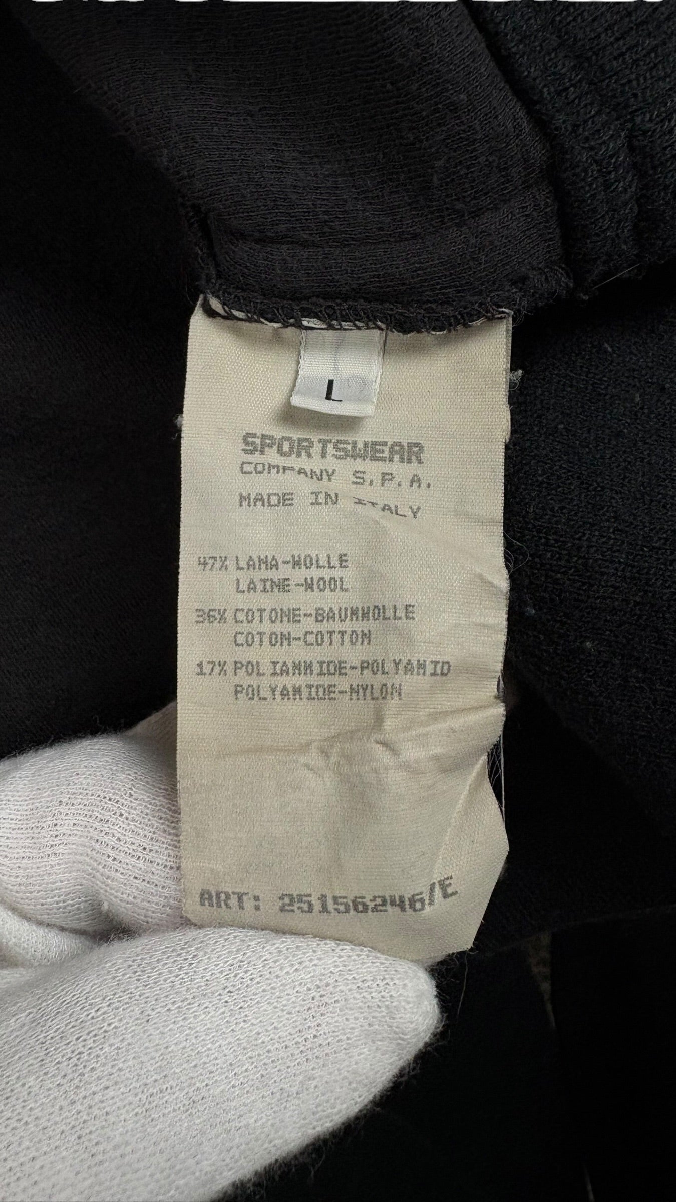 Pull Carzip Stone Island Vintage gris taille L - vue 4/4