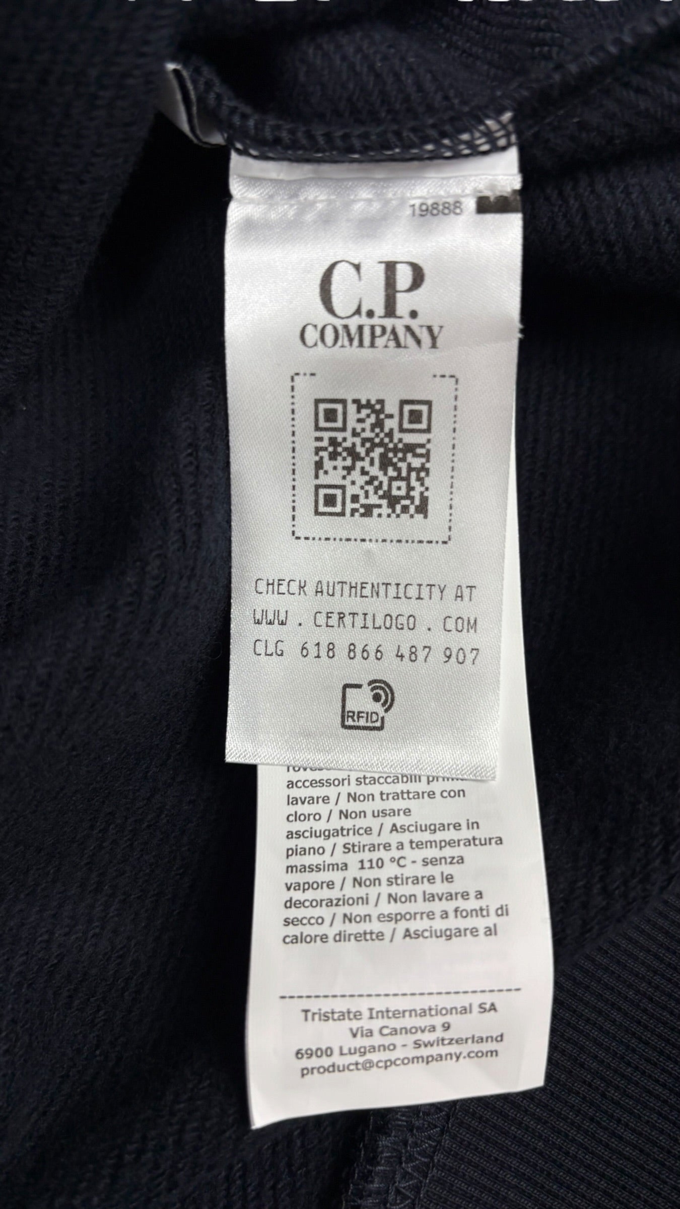 Crewneck C.P Company marine neuf Collection 2026 - vue 5/5