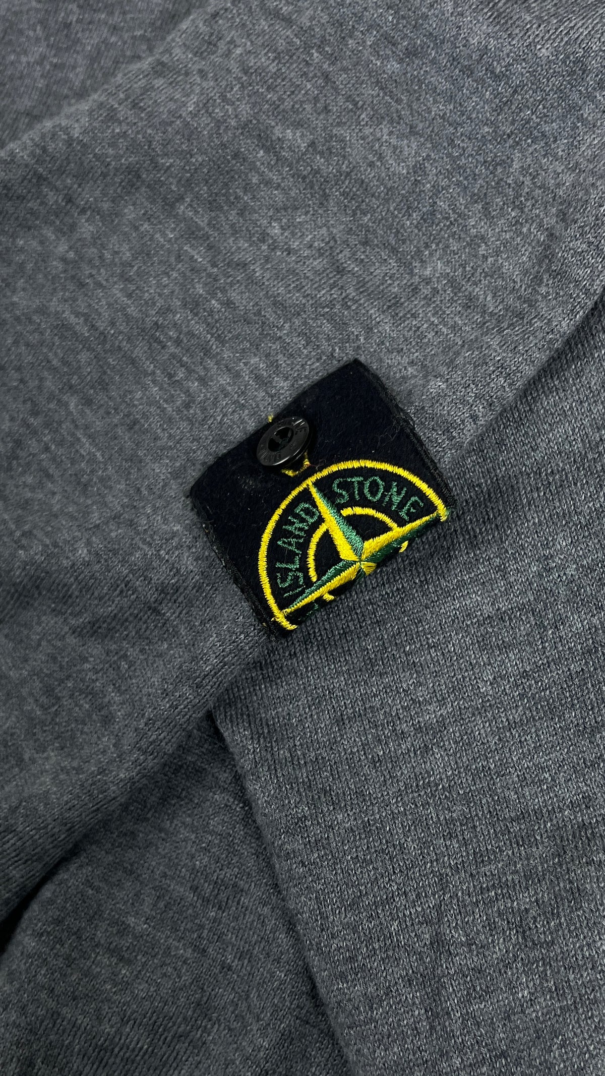 Pull Crewneck Stone Island en Laine gris, taille XL – photo complémentaire 2 – NB08 Shop