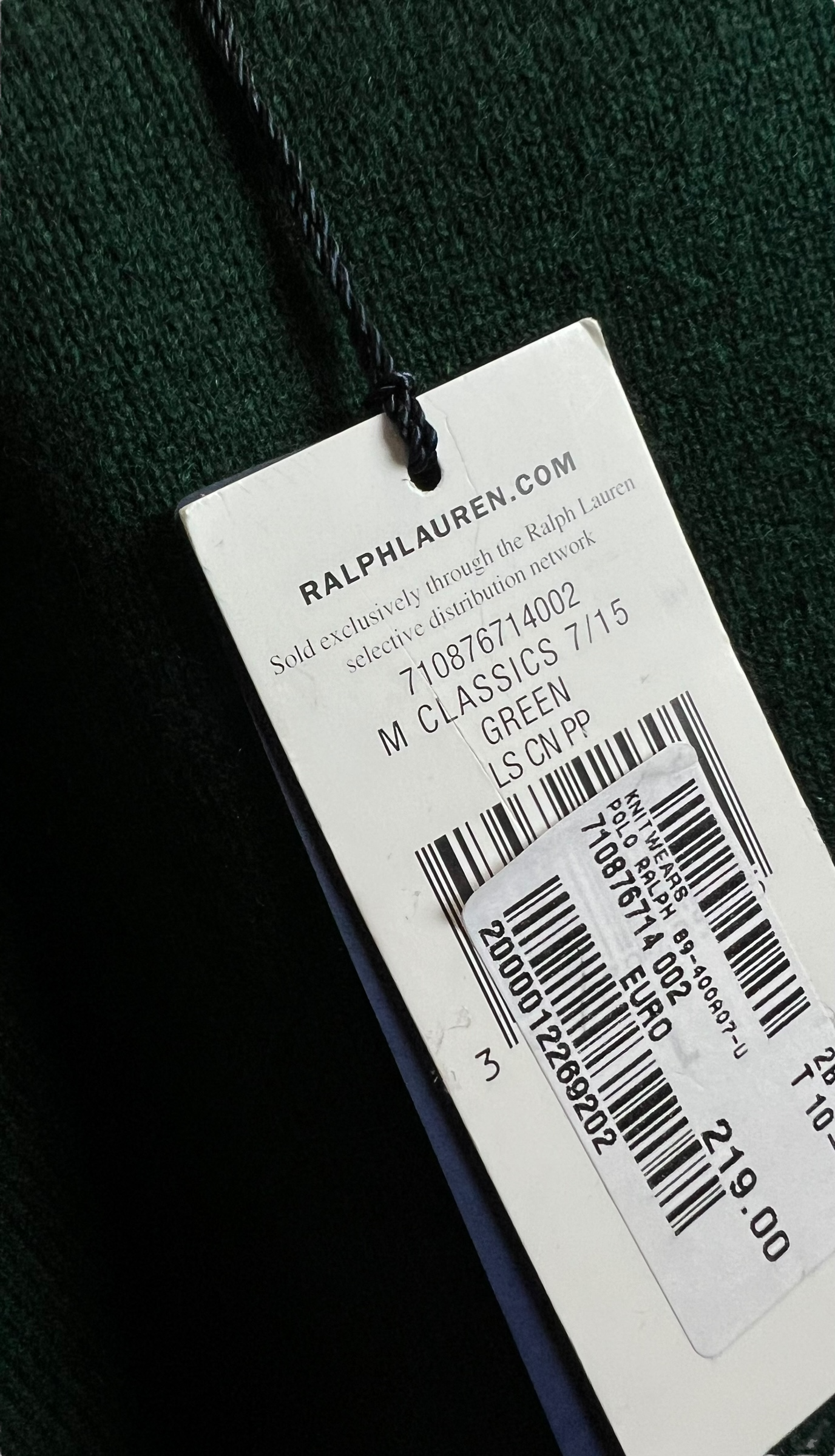 Pull Col Rond Ralph Lauren - vue 4