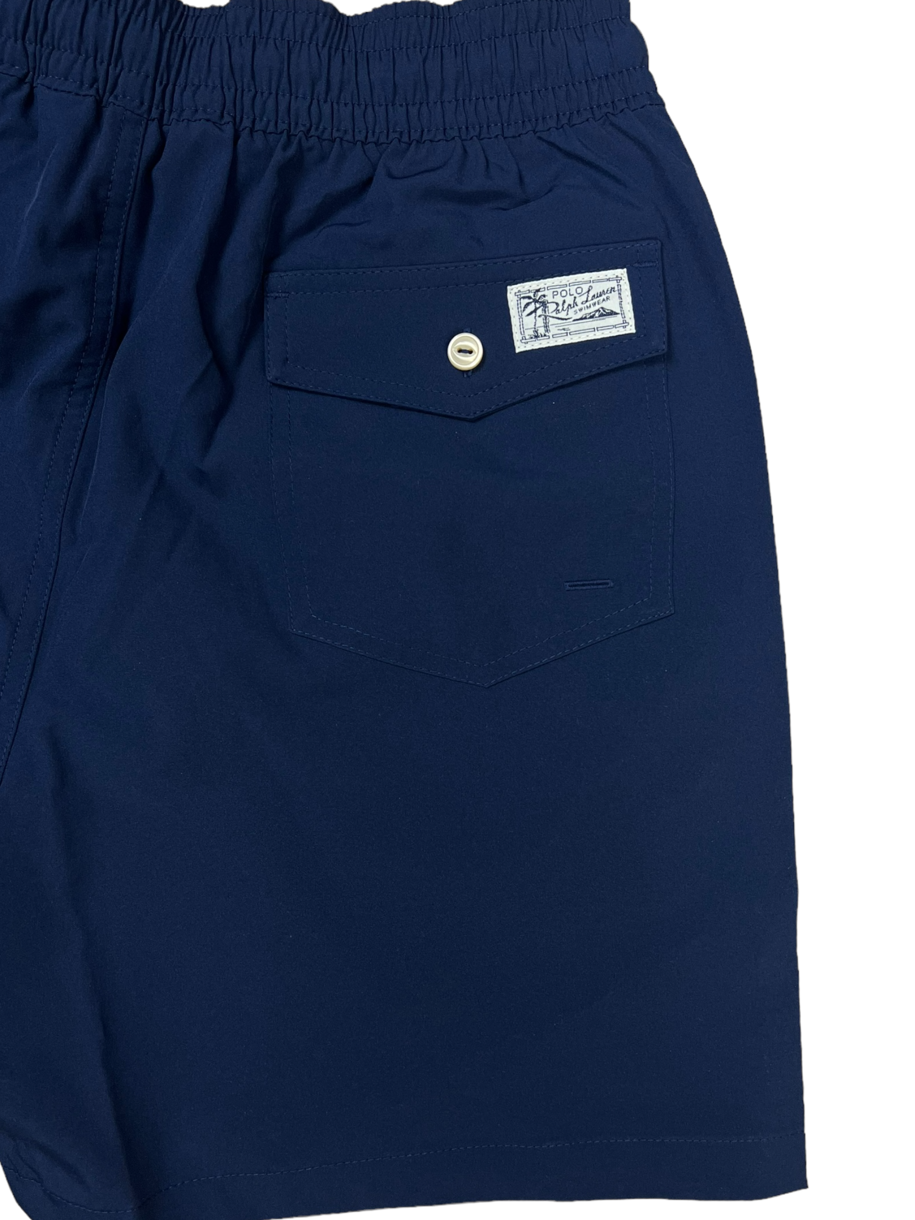 Short Ralph Lauren bleu marine taille S - Logo et étiquette