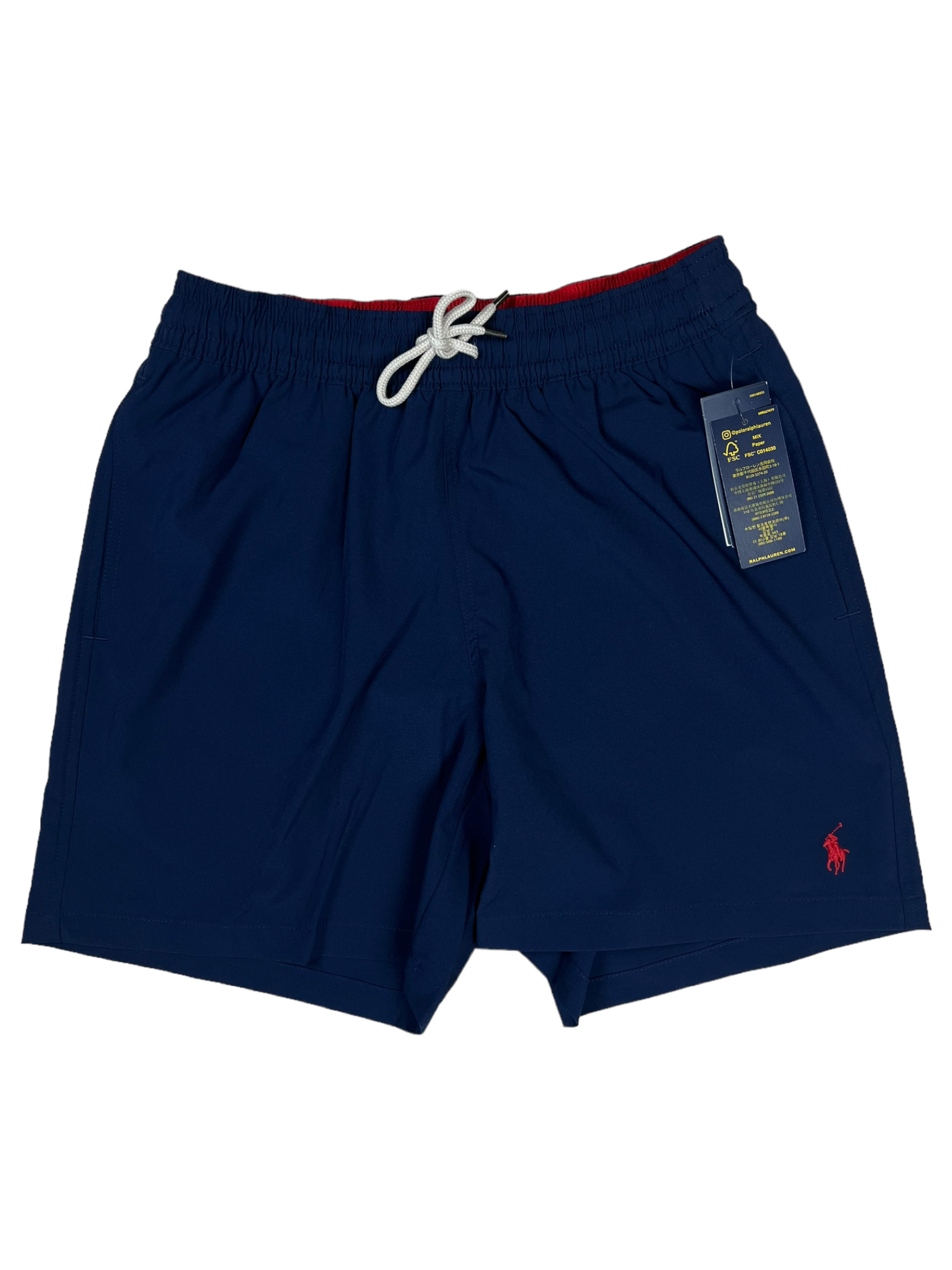 Short Ralph Lauren bleu marine taille S - Vue de face