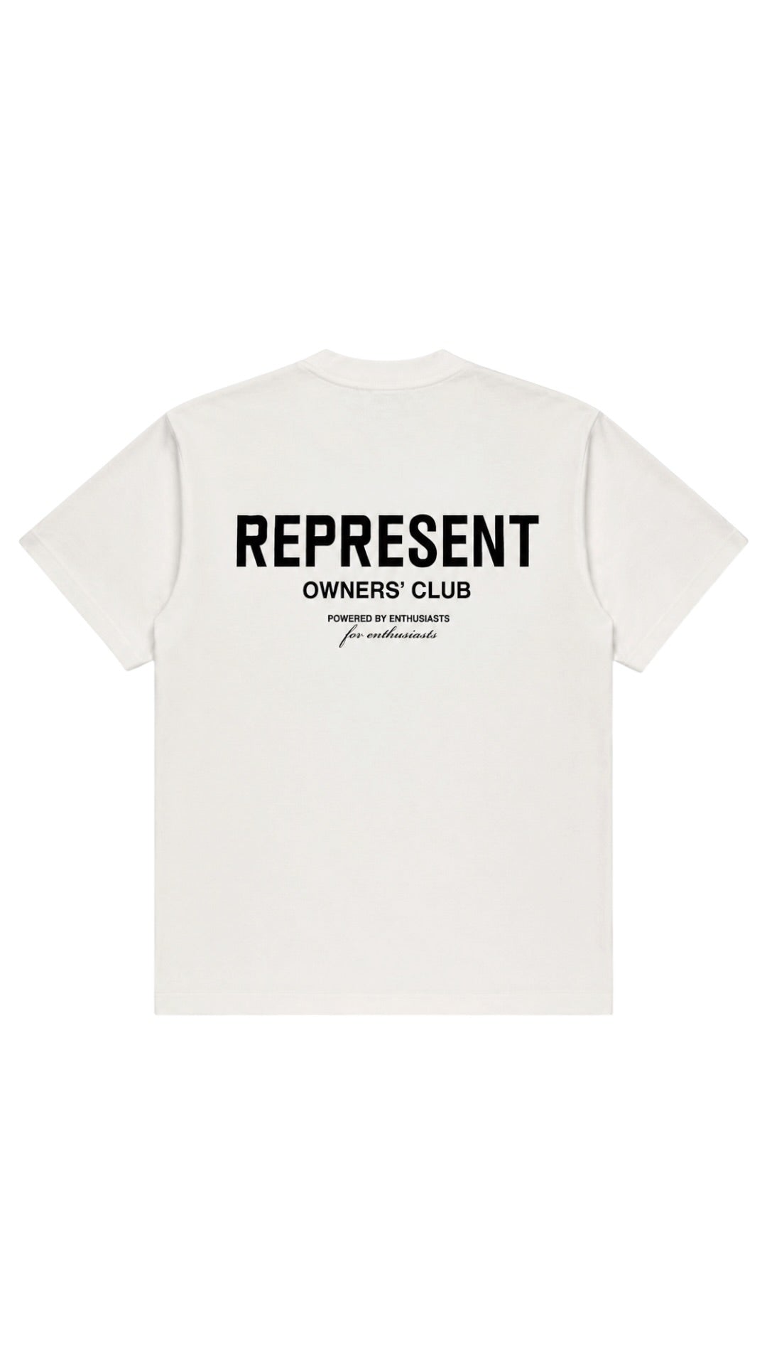 T-shirt Represent blanc neuf collection 2026 - vue 2/6