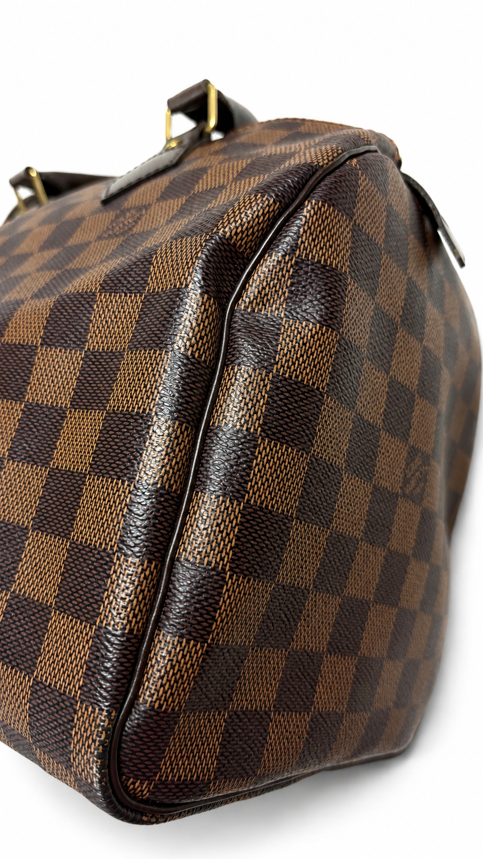 Sac à main Louis Vuitton Speedy 30 Toile Damier Ébène - vue 7/8