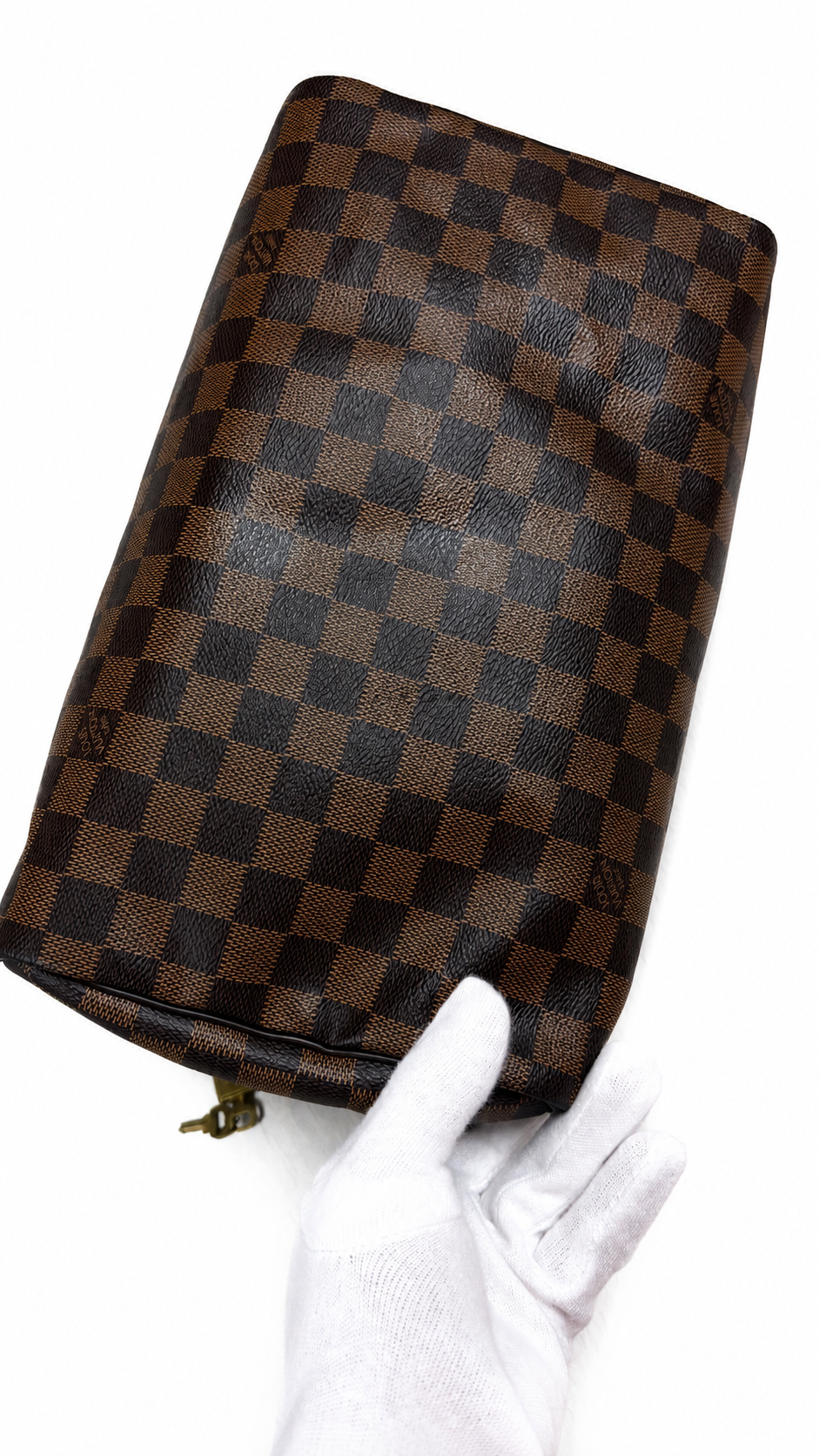 Sac à main Louis Vuitton Speedy 30 Toile Damier Ébène - vue 8/8