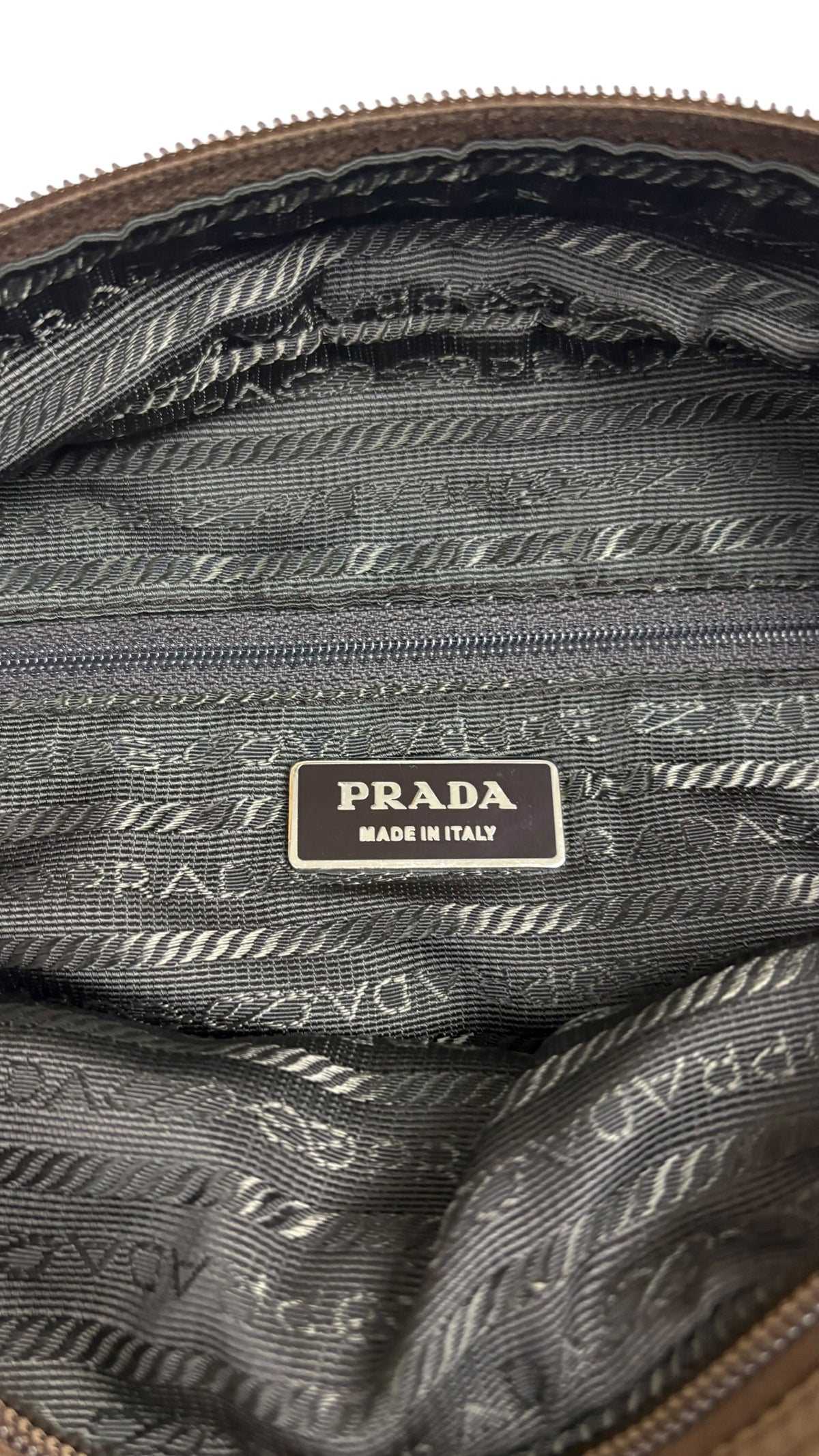 Sacoche Prada kaki taille UNI - vue 5/5