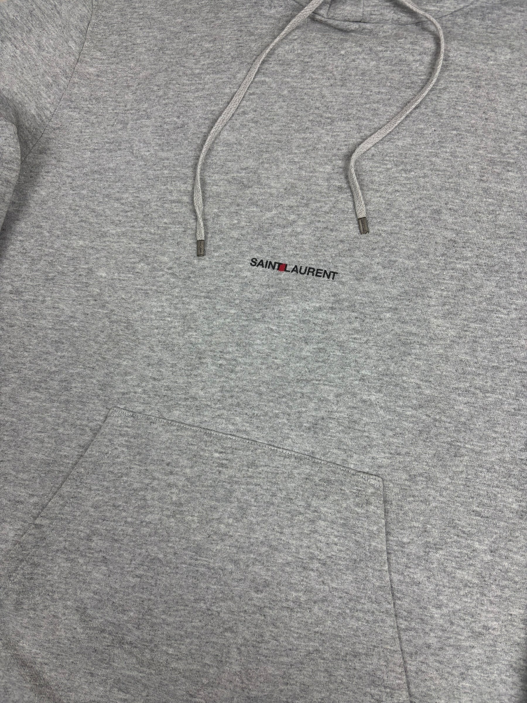 Hoodie Saint Laurent gris taille S - Vue de dos