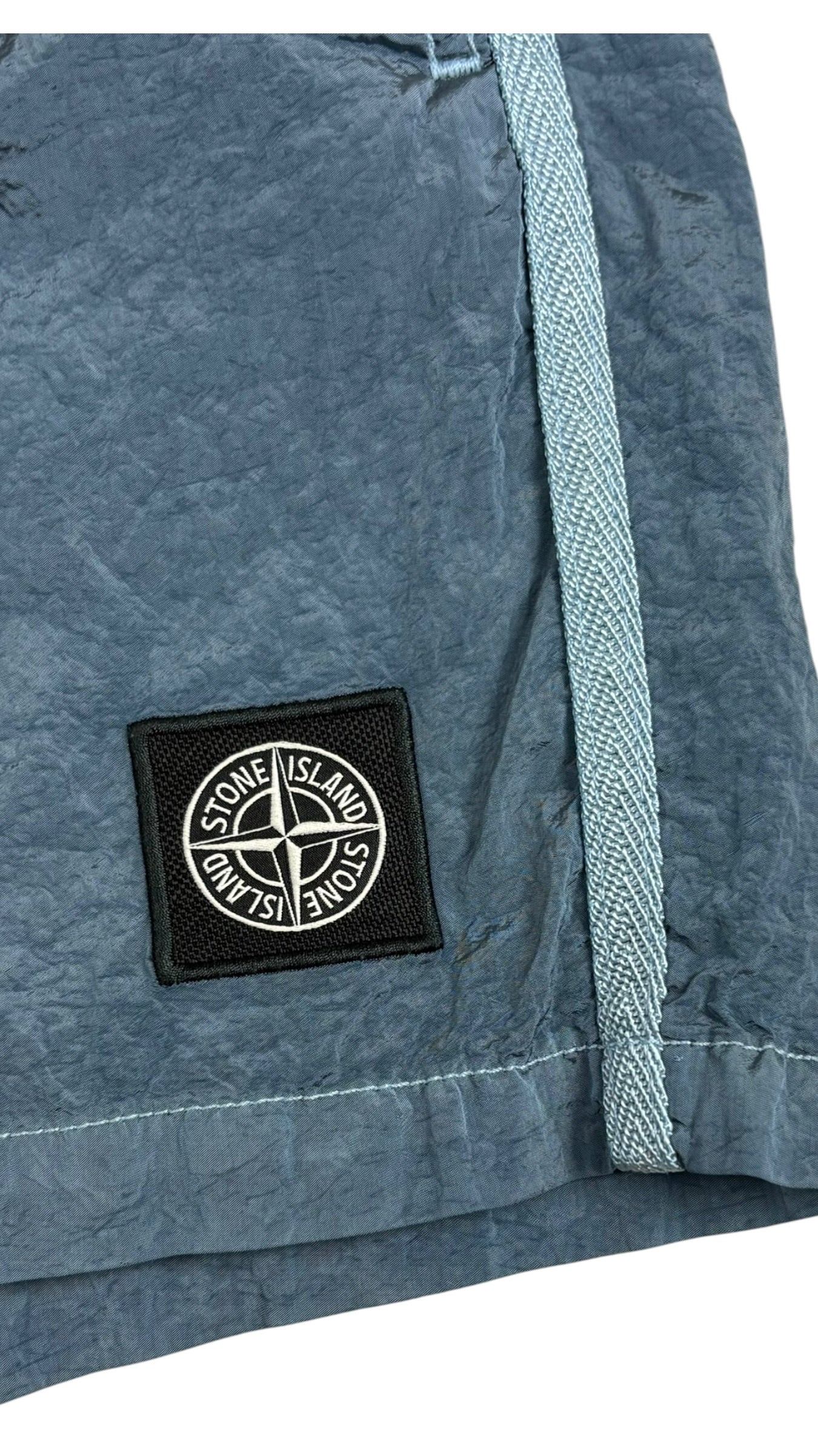 Short De Bain Stone Island Nylon Métal bleu Collection 2026 - vue 3/5
