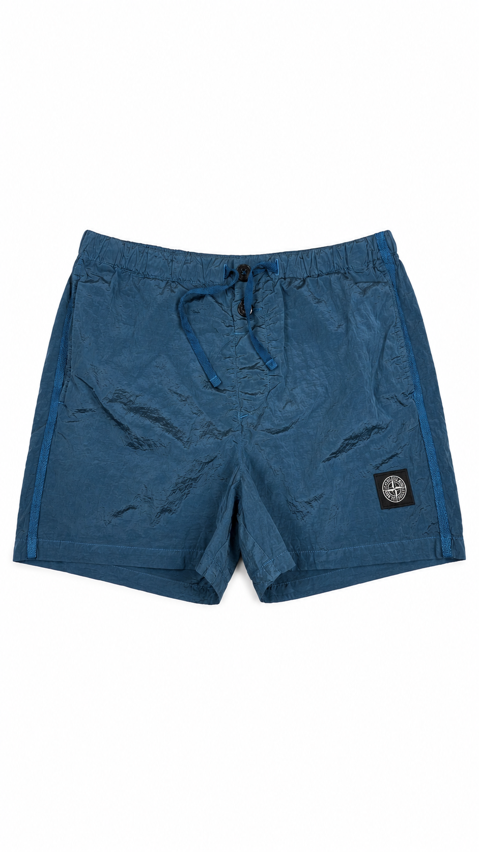 Short De Bain Stone Island Nylon Métal bleu taille S Neuf - vue 1/5