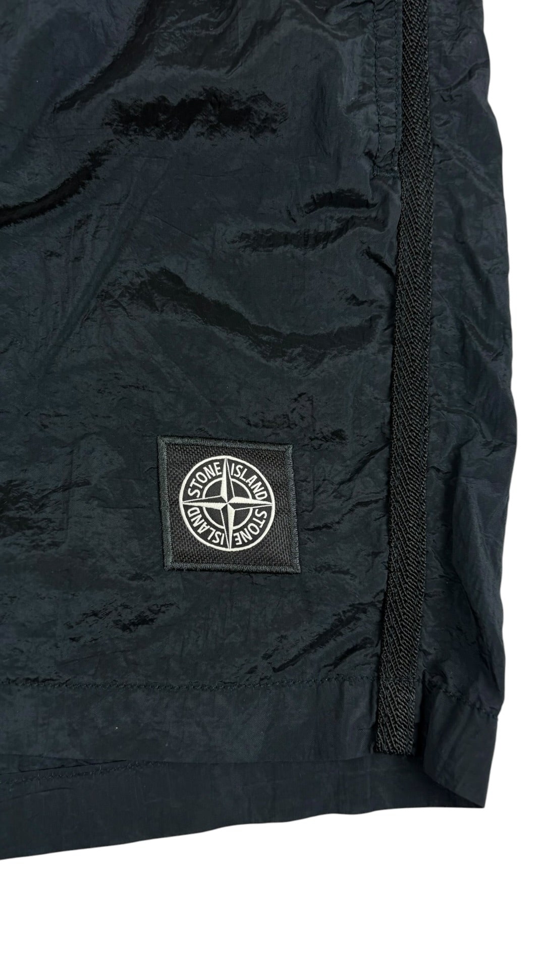 Short de bain Stone Island Nylon Metal marine taille S reconditionné - détail | Authentique NB08