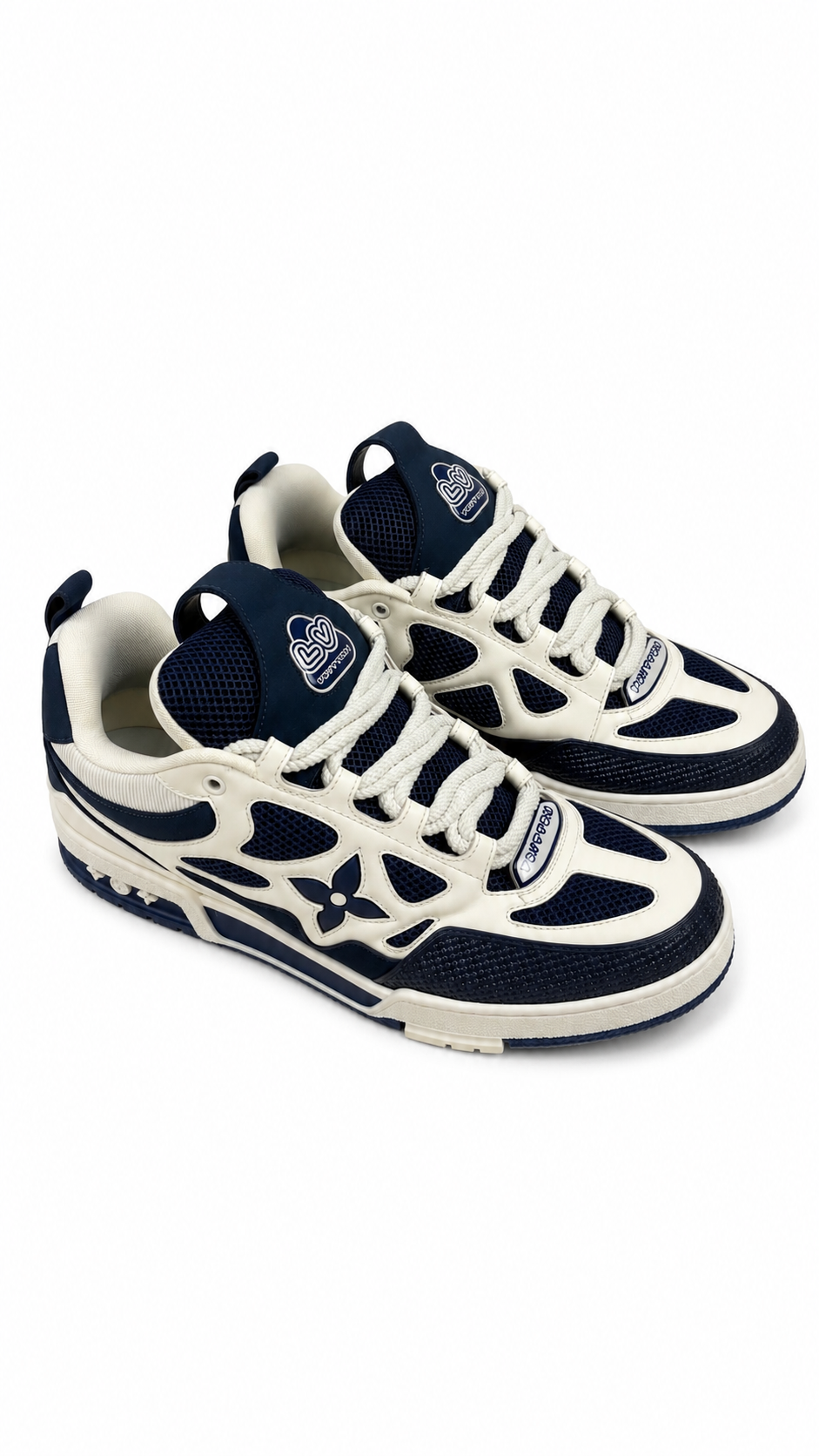 Sneaker Louis Vuitton Skate marine - vue 2/5