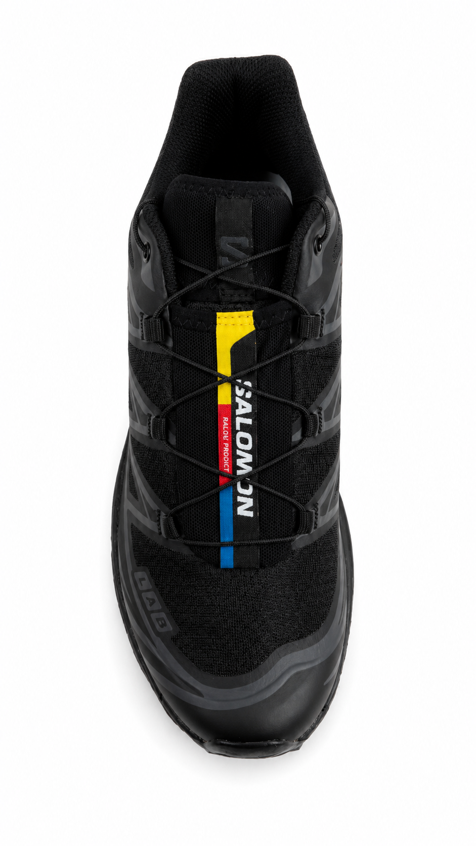 Sneakers Salomon XT-6 Black/Phantom noires - vue détaillée 2