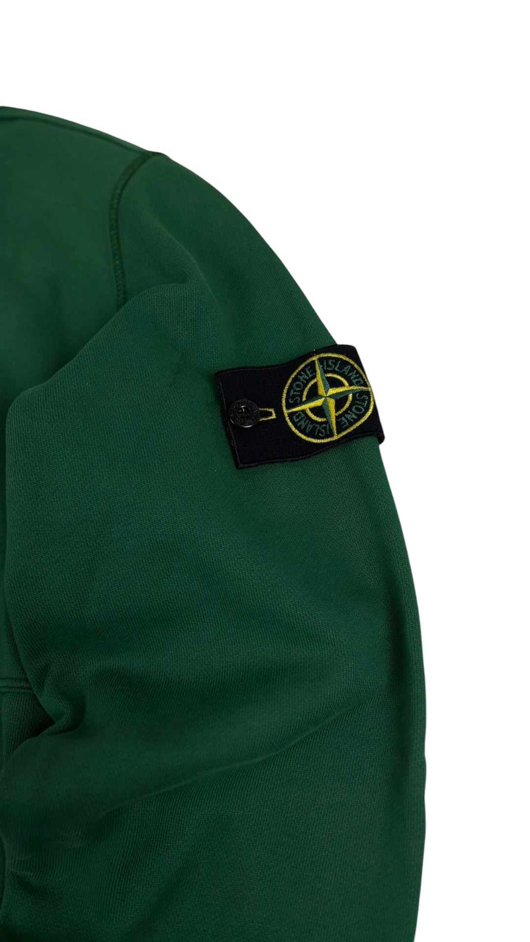 Cardigan Stone Island vert taille M - Vue de dos