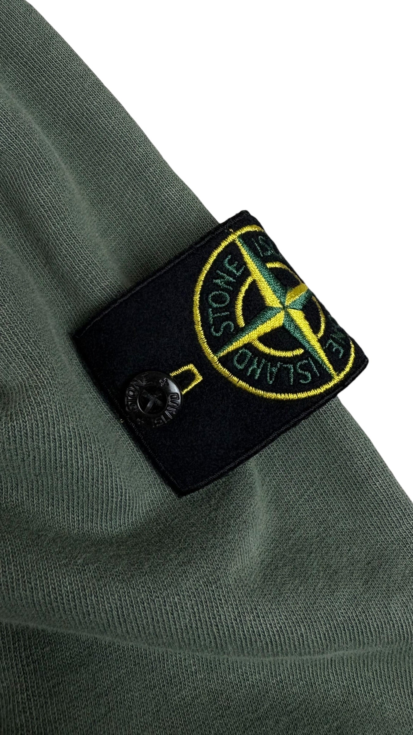 Crewneck Stone Island kaki taille M - vue 2/4