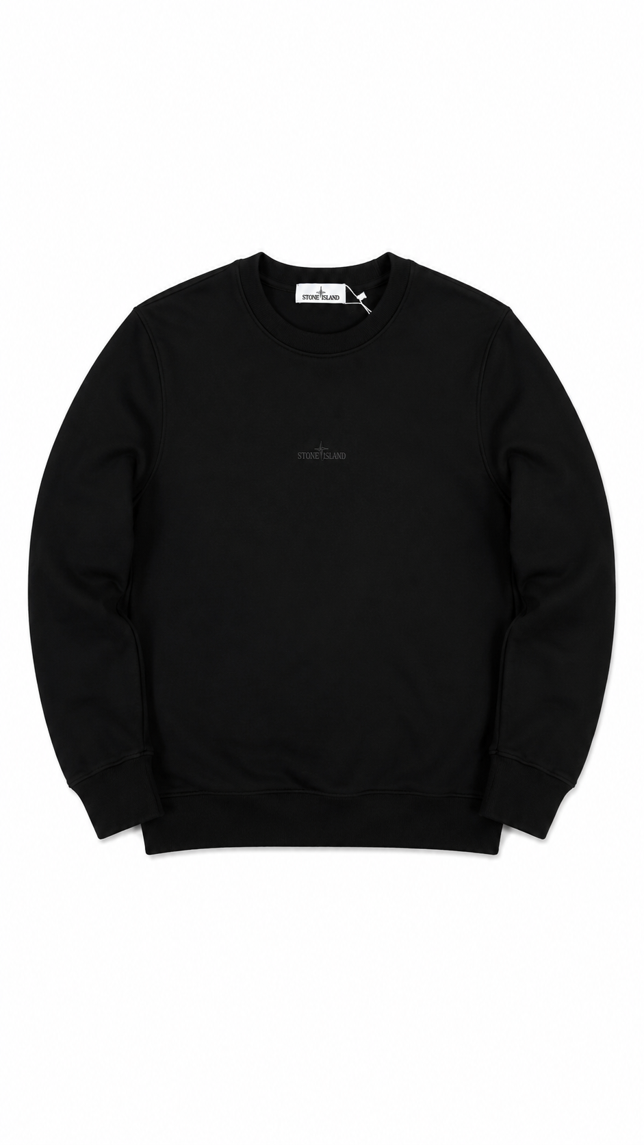 Sweat-shirt Crewneck Stone Island noir taille L - vue 1/4