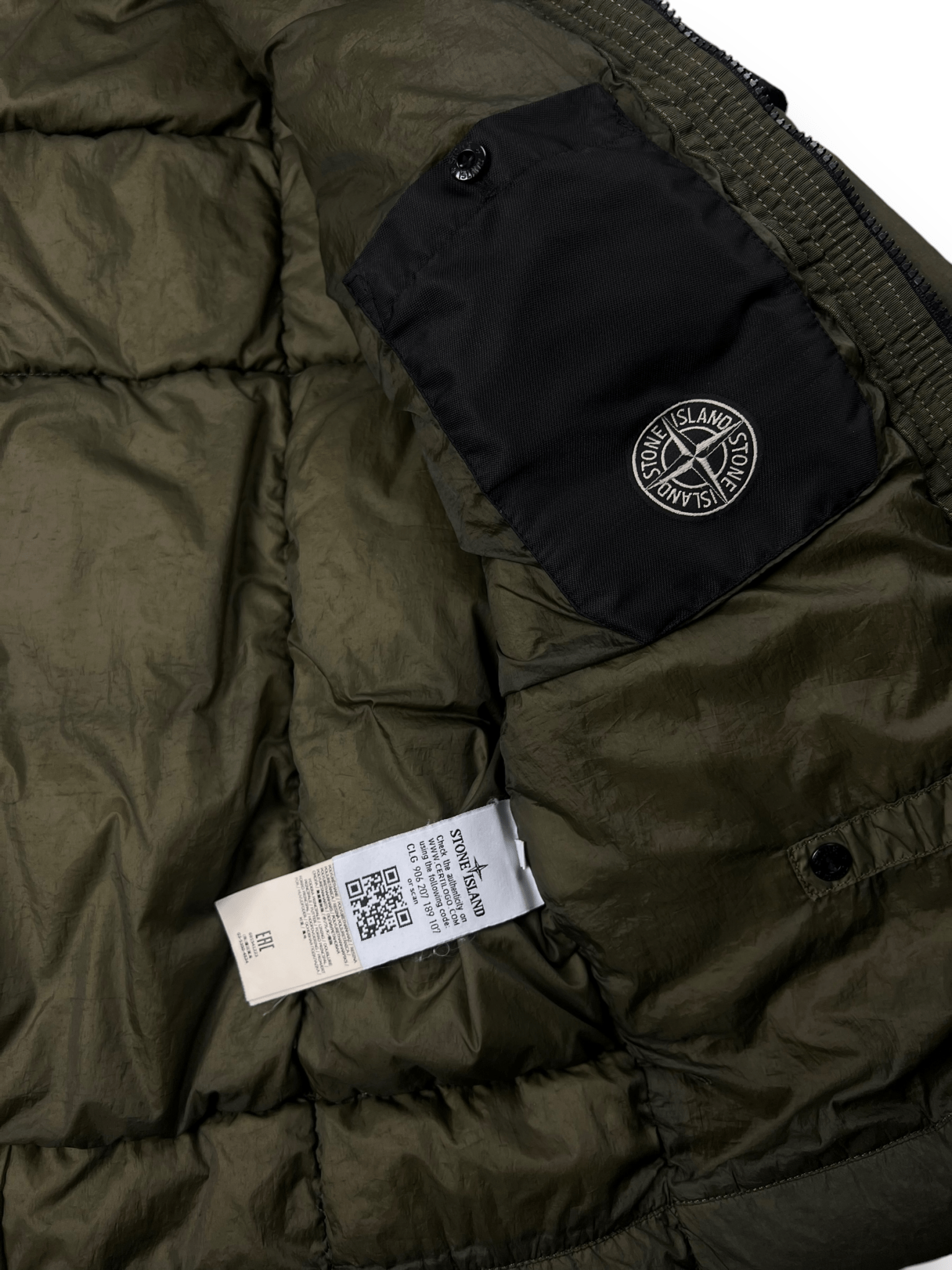DOUDOUNE STONE ISLAND GARMENT DYED CRINKLE REPS NY DOWN - NB08 SHOP