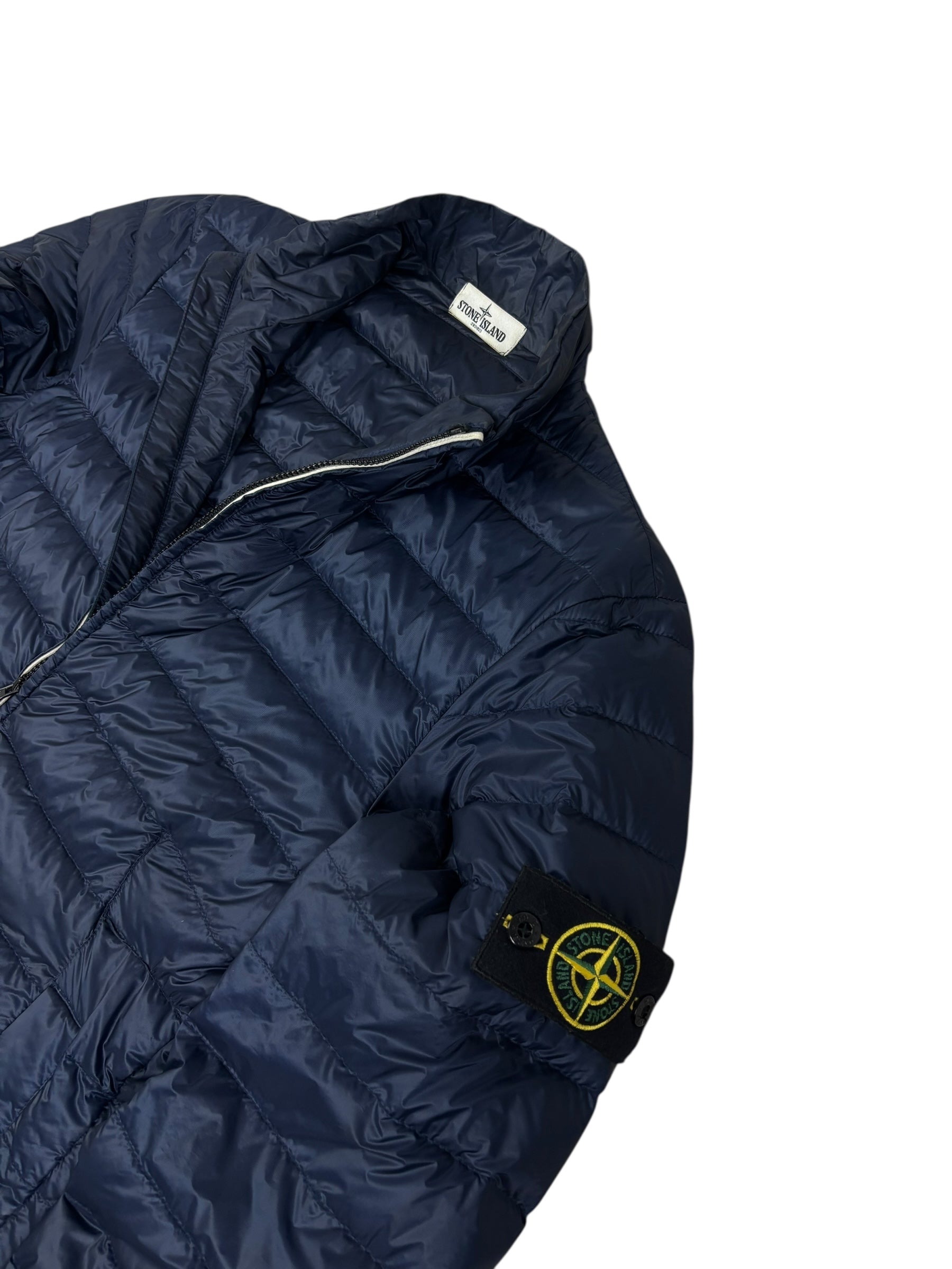 Doudoune Stone Island marine taille L - Vue de dos