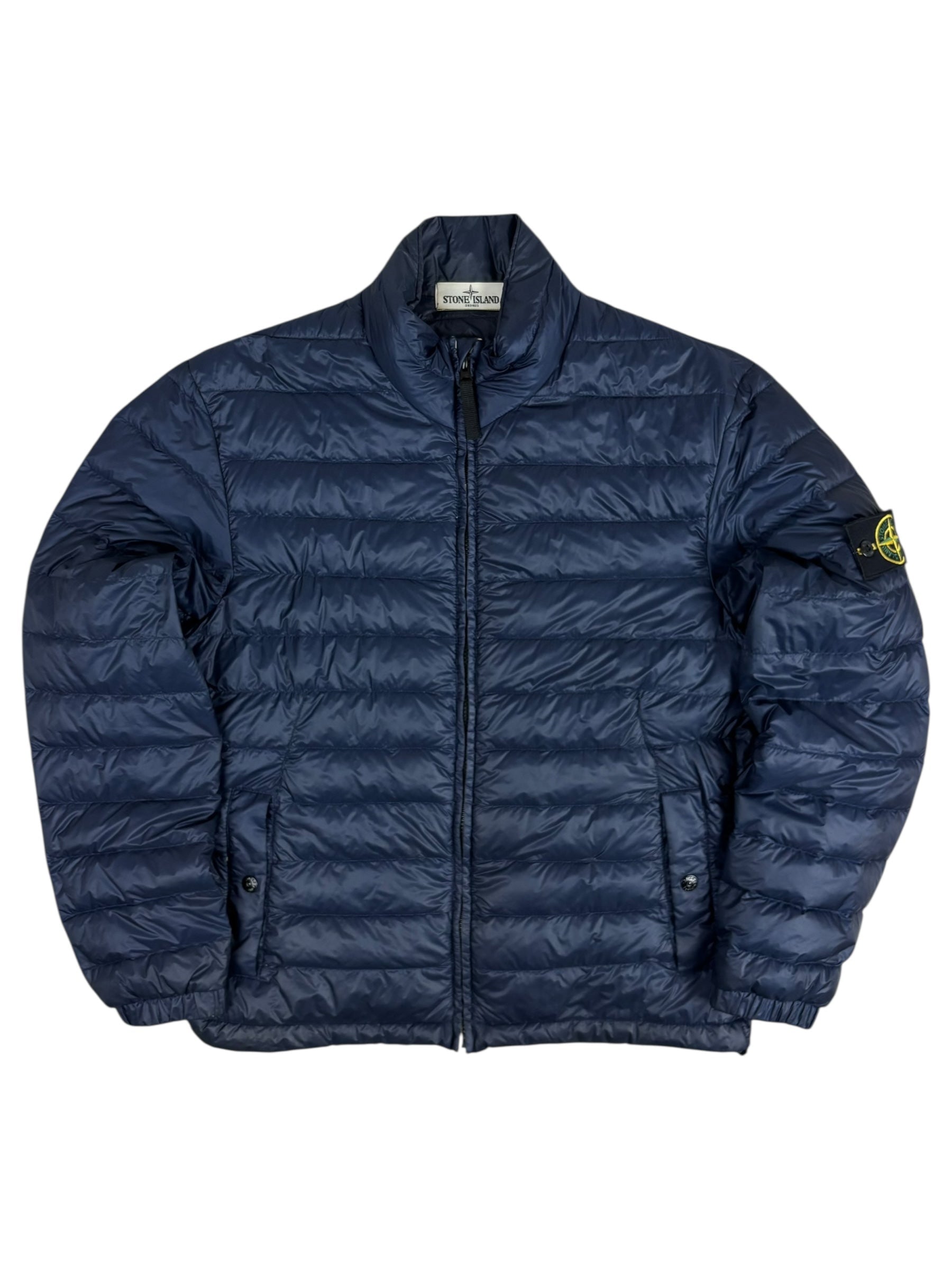 Doudoune Stone Island marine taille L - Vue de face