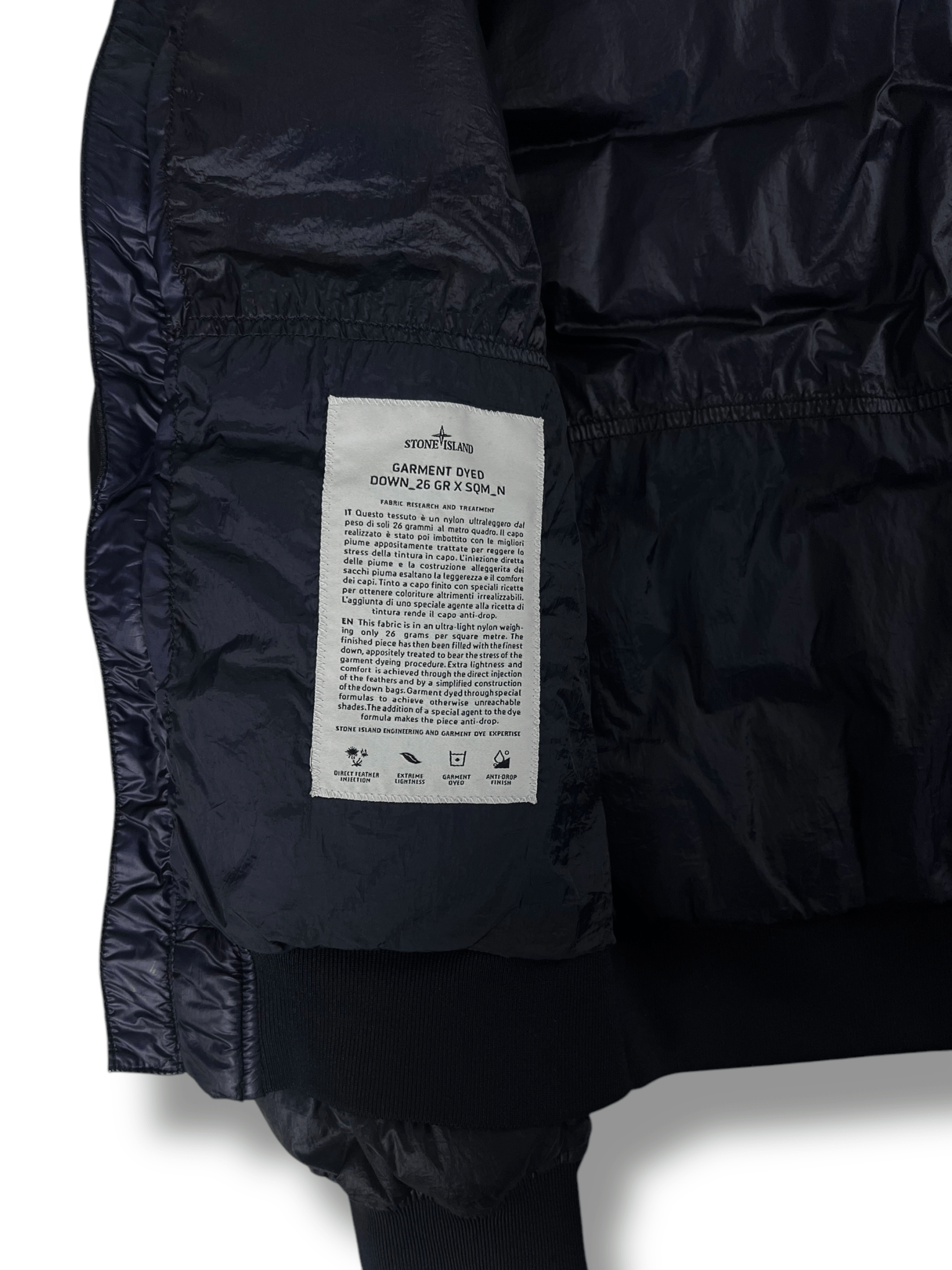DOUDOUNE STONE ISLAND GARMENT DYED DOWN_26 - NB08 SHOP