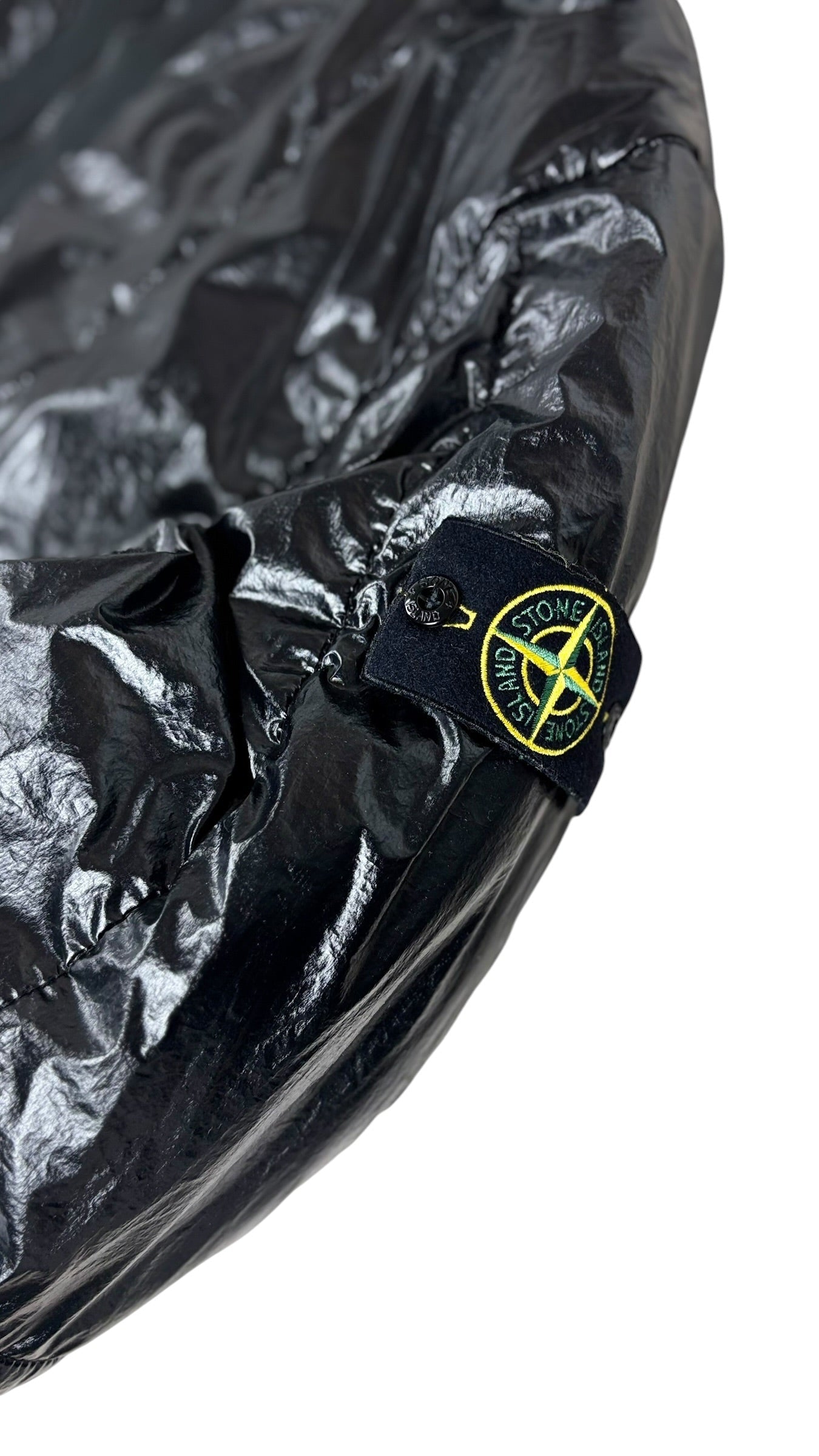 Doudoune Stone Island noir taille L - Vue de dos