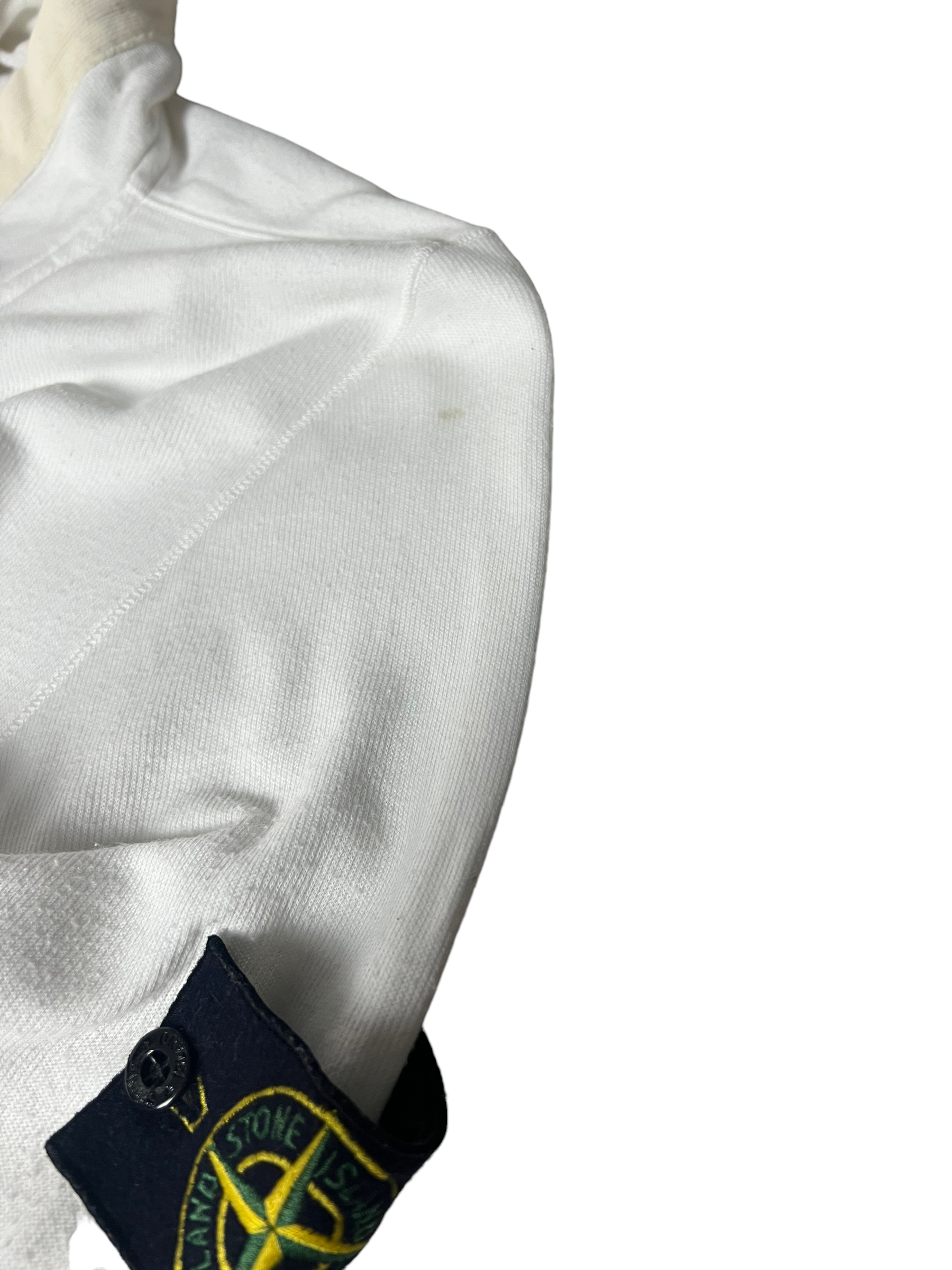 Gilet Stone Island blanc taille S - Vue côté