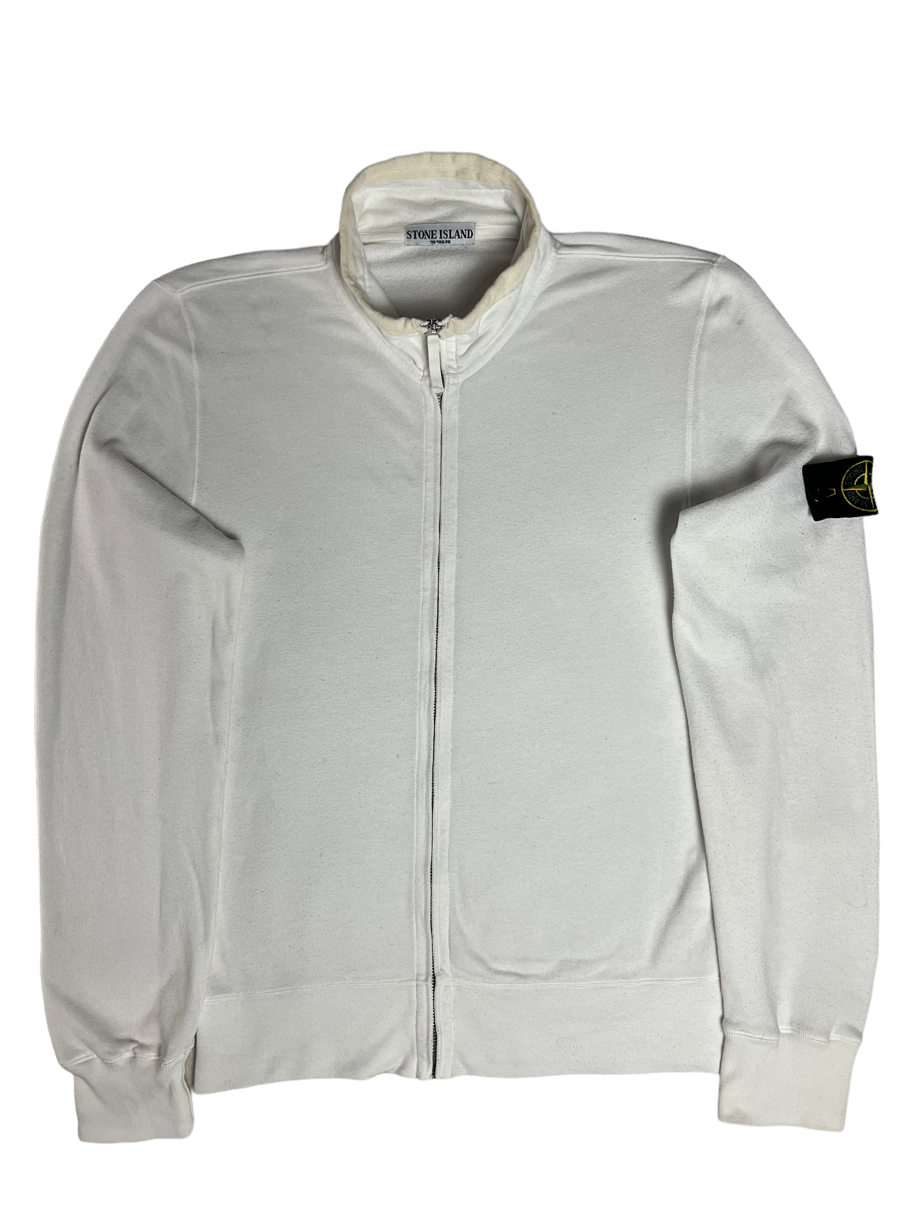 Gilet Stone Island blanc taille S - Vue de face