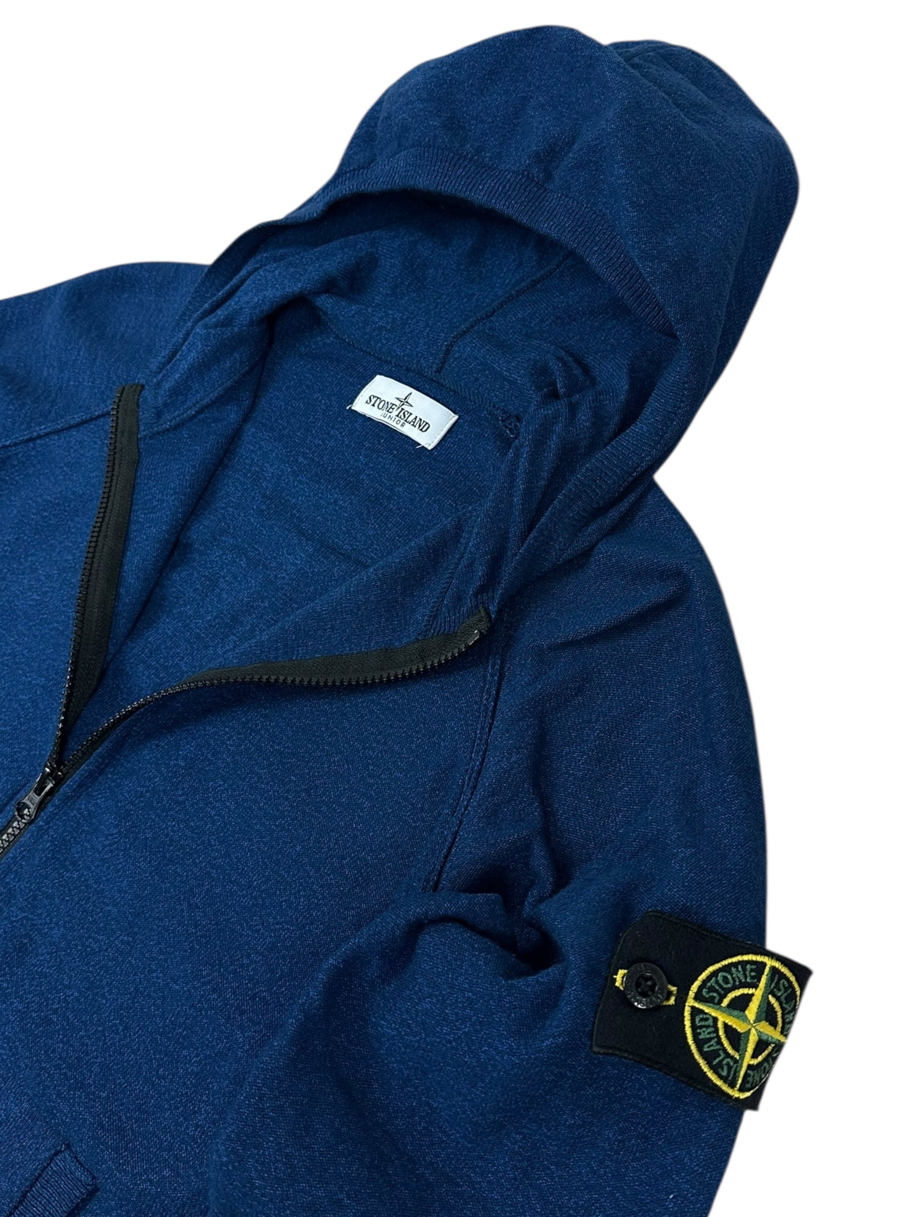 Gilet Stone Island bleu taille 14 ans - Vue de dos