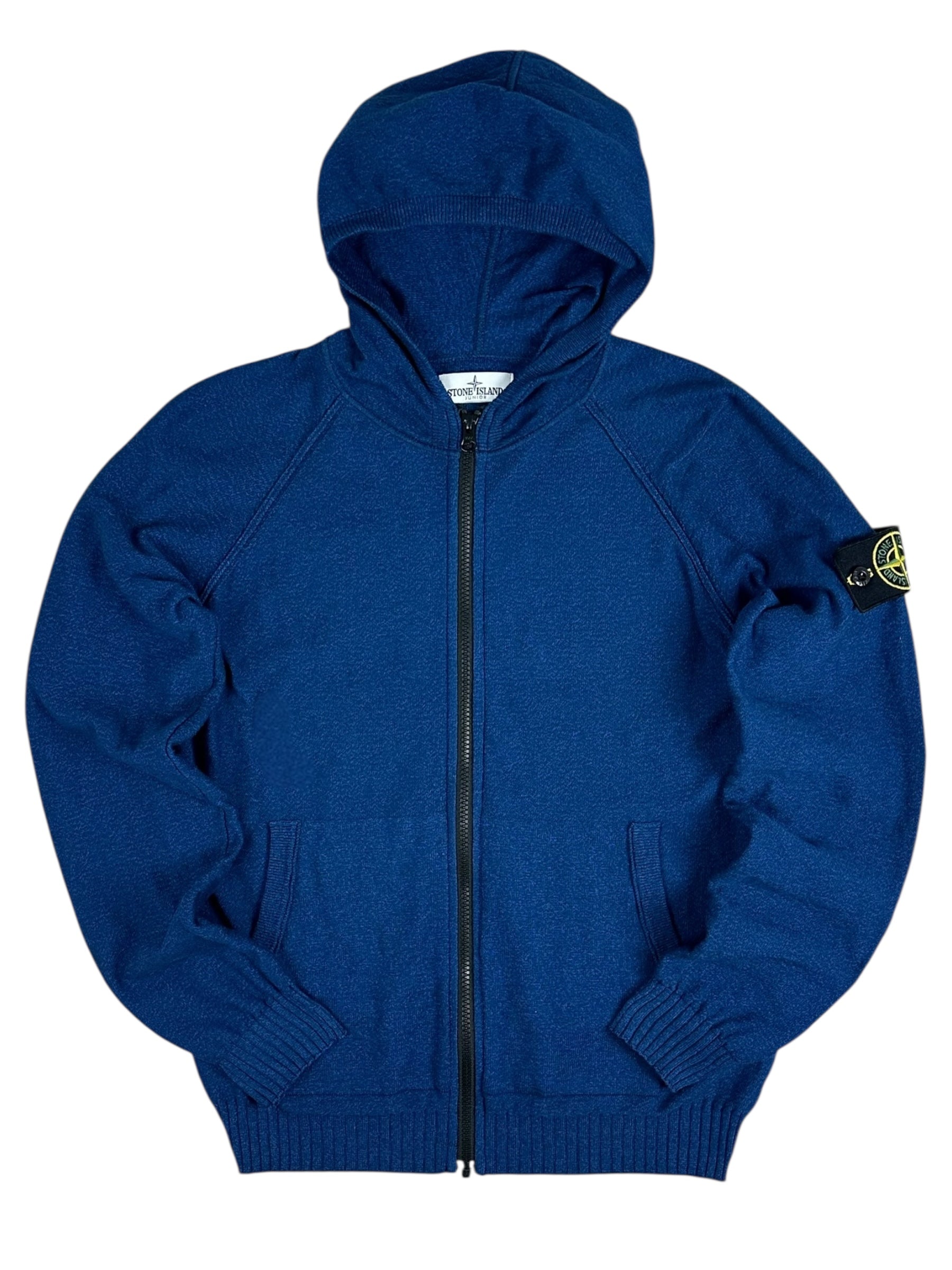 Gilet Stone Island bleu taille 14 ans - Vue de face