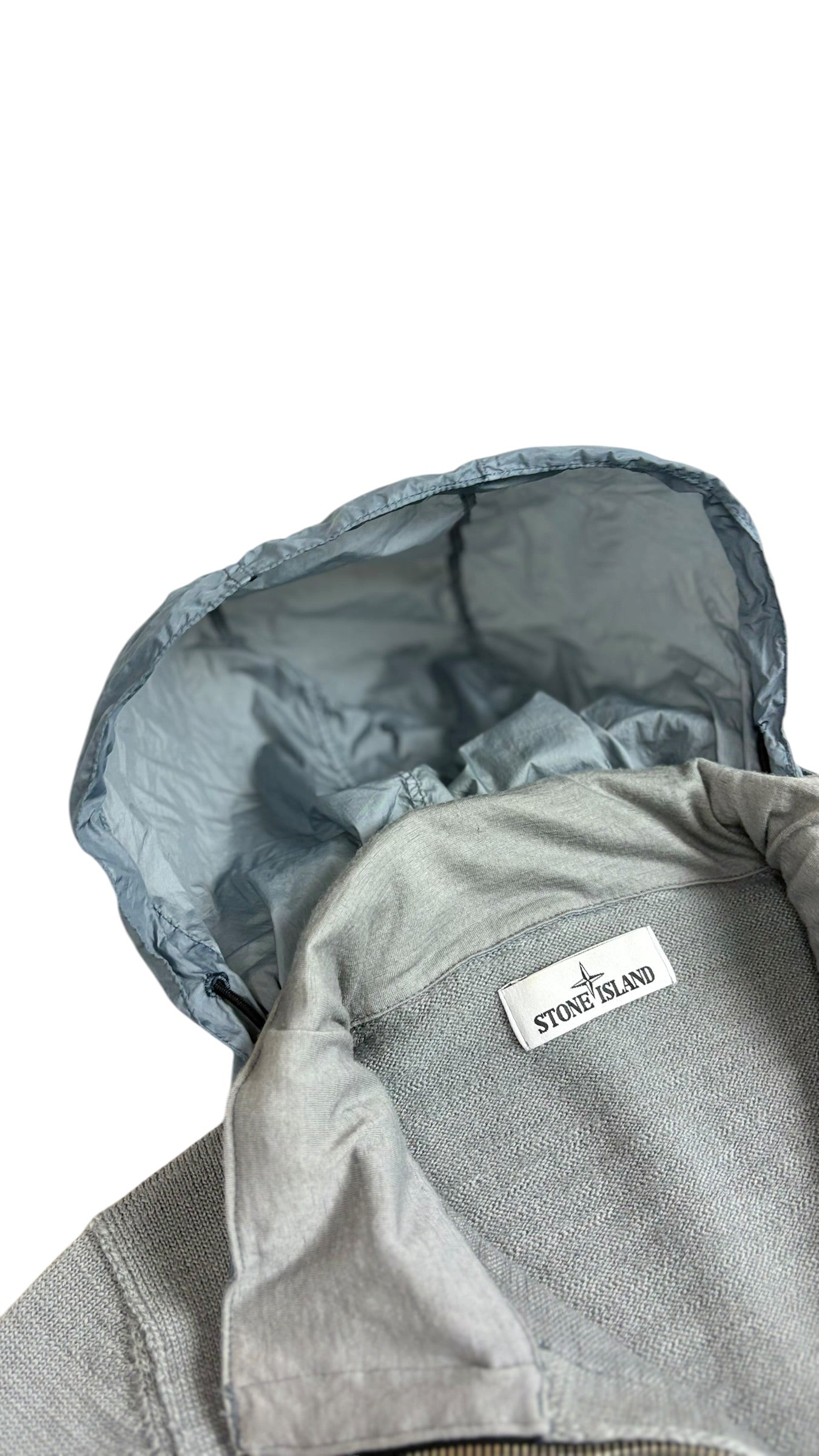 Gilet Stone Island bleu taille S - Détail