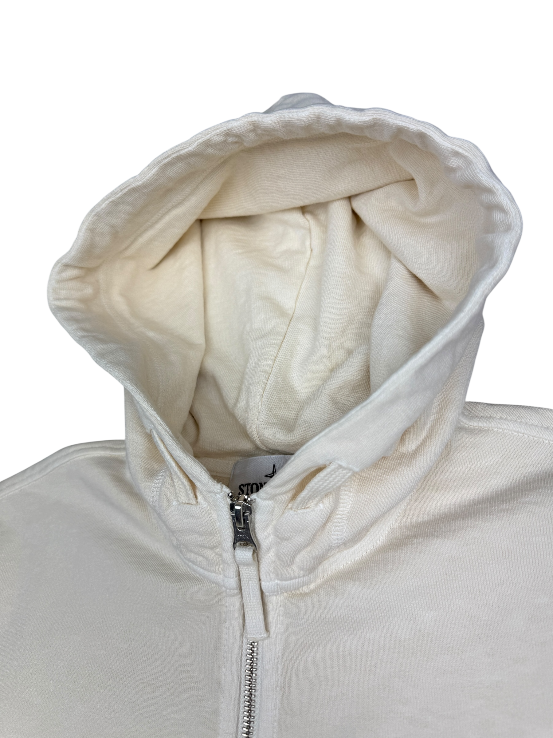 Gilet Stone Island crème taille S - Vue côté