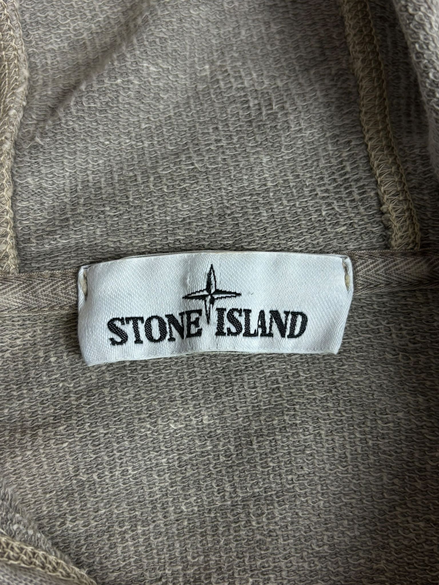 Gilet Stone Island gris taille M - Détail