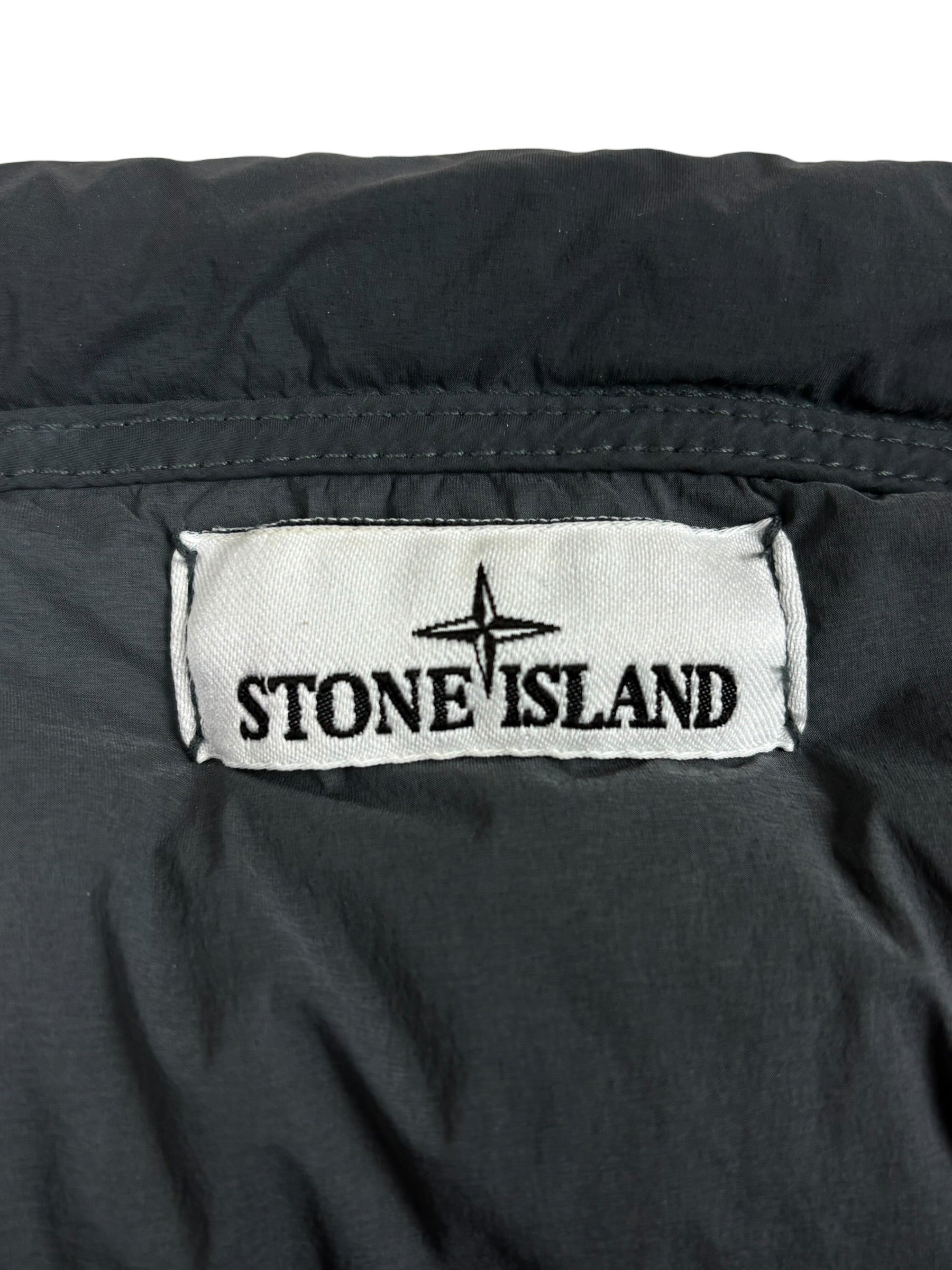 Gilet Stone Island gris taille M - Détail