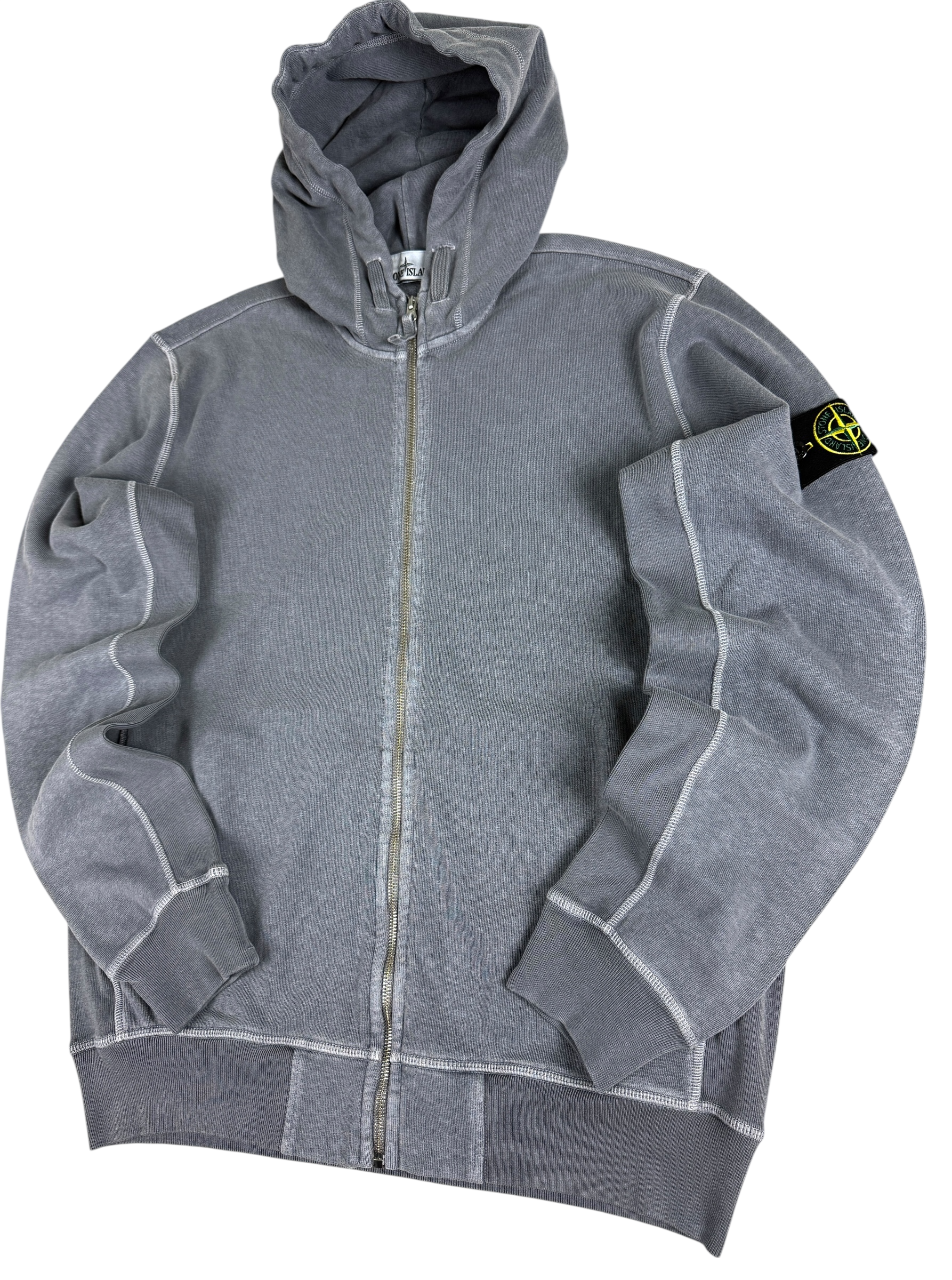 Gilet Stone Island gris taille M - Vue côté