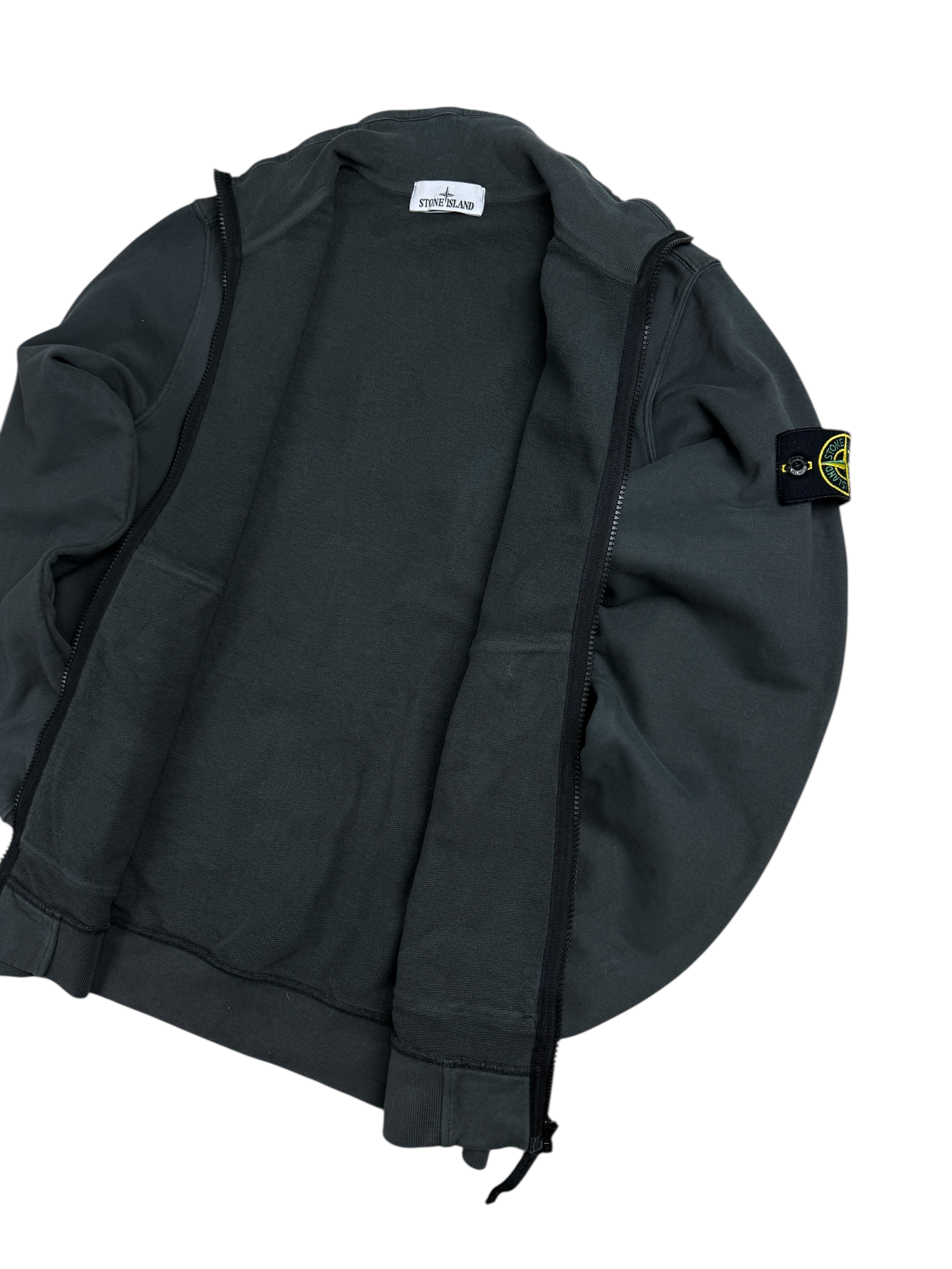 Gilet Stone Island gris taille M - Vue de dos