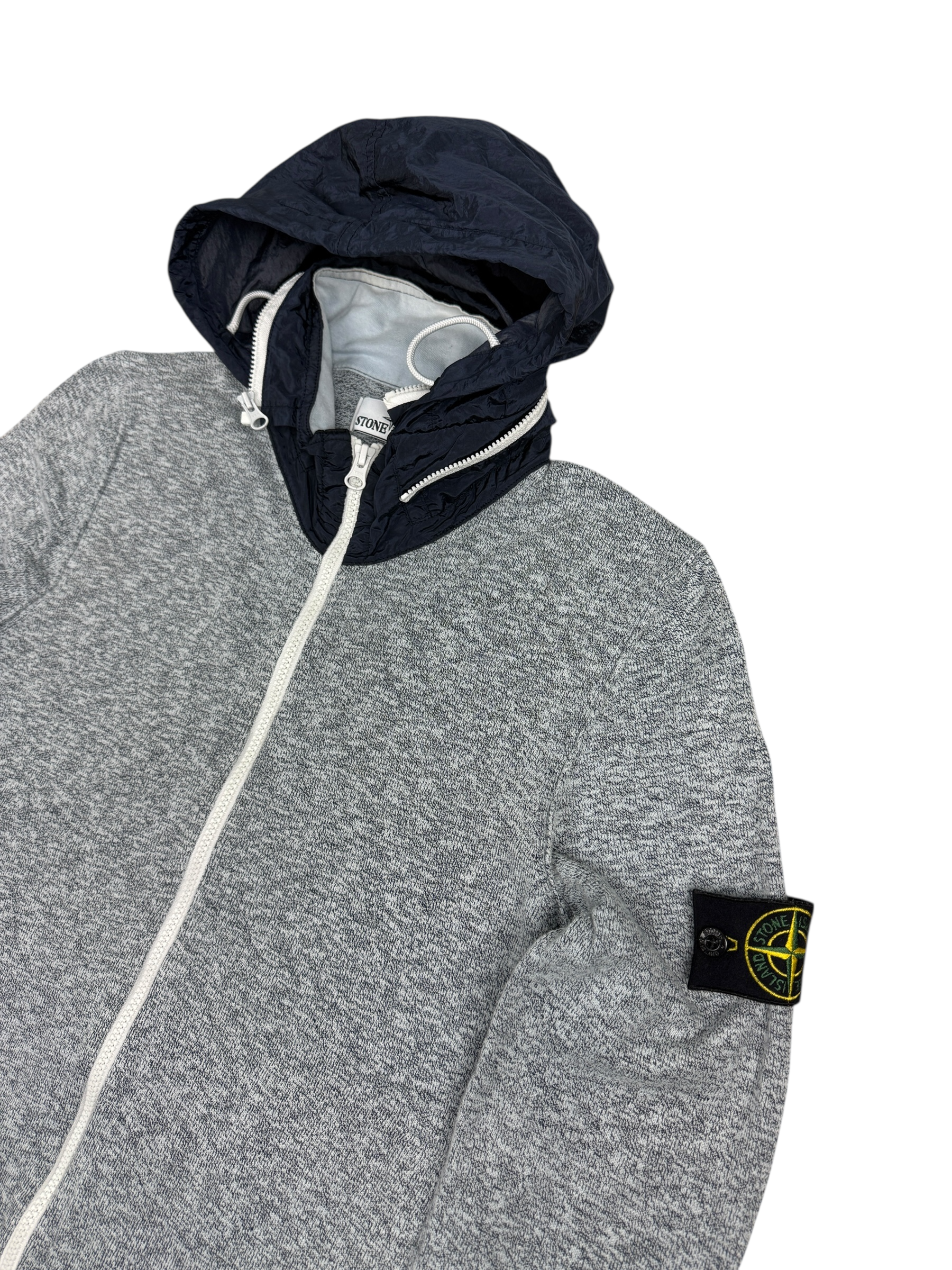 Gilet Stone Island gris taille S - Vue de dos