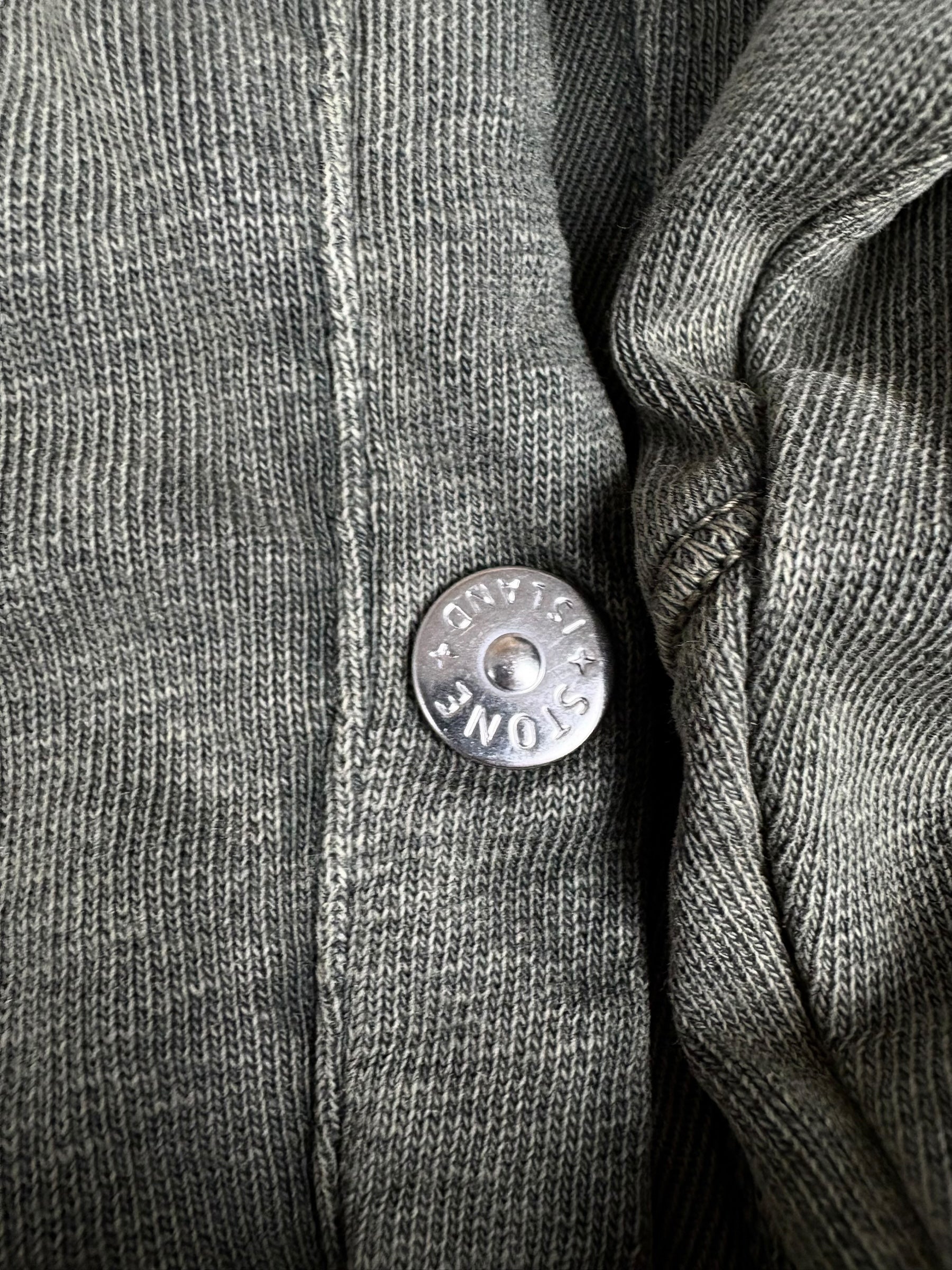 Gilet Stone Island kaki taille M - Détail