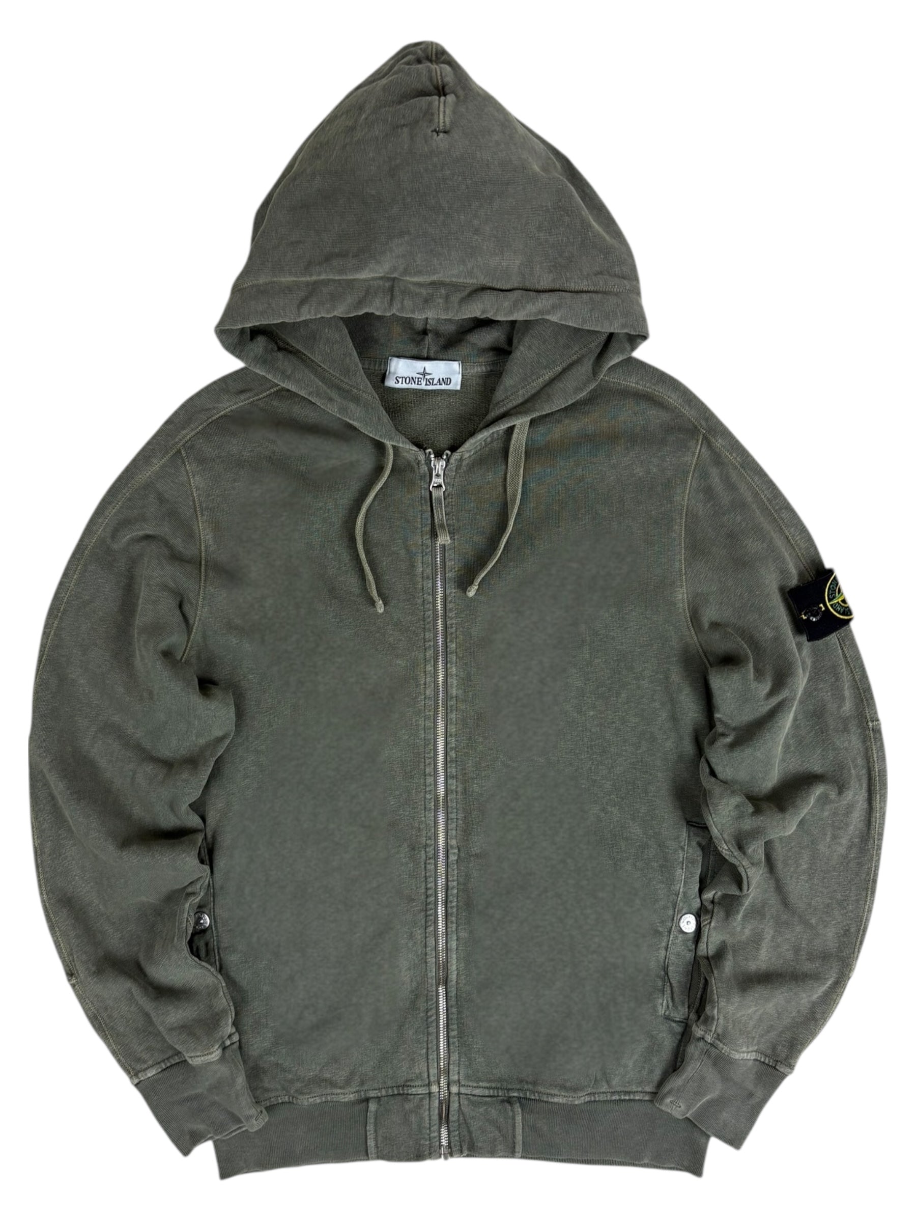 Gilet Stone Island kaki taille M - Vue de face