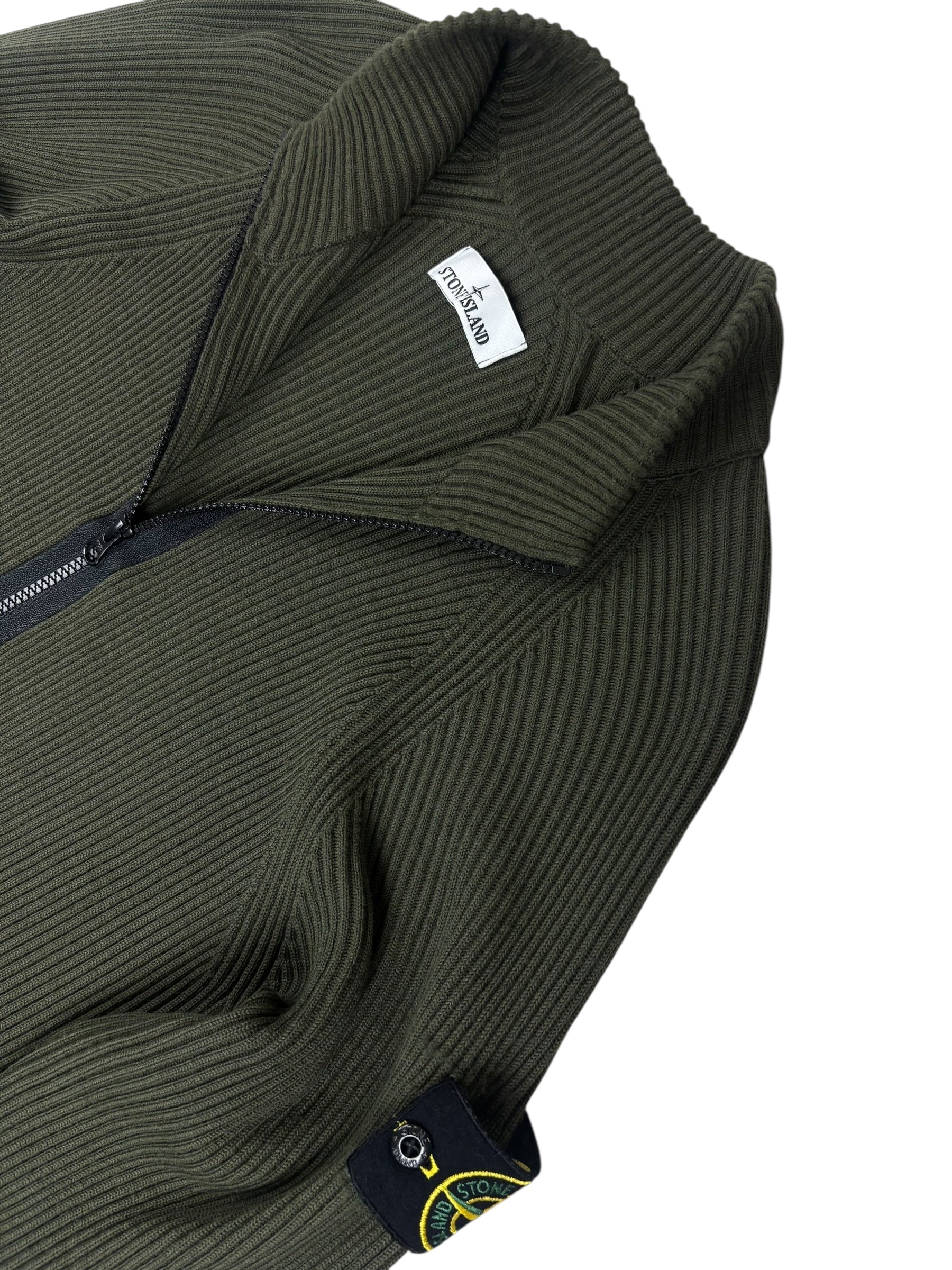 Gilet Stone Island kaki taille S - Vue de dos