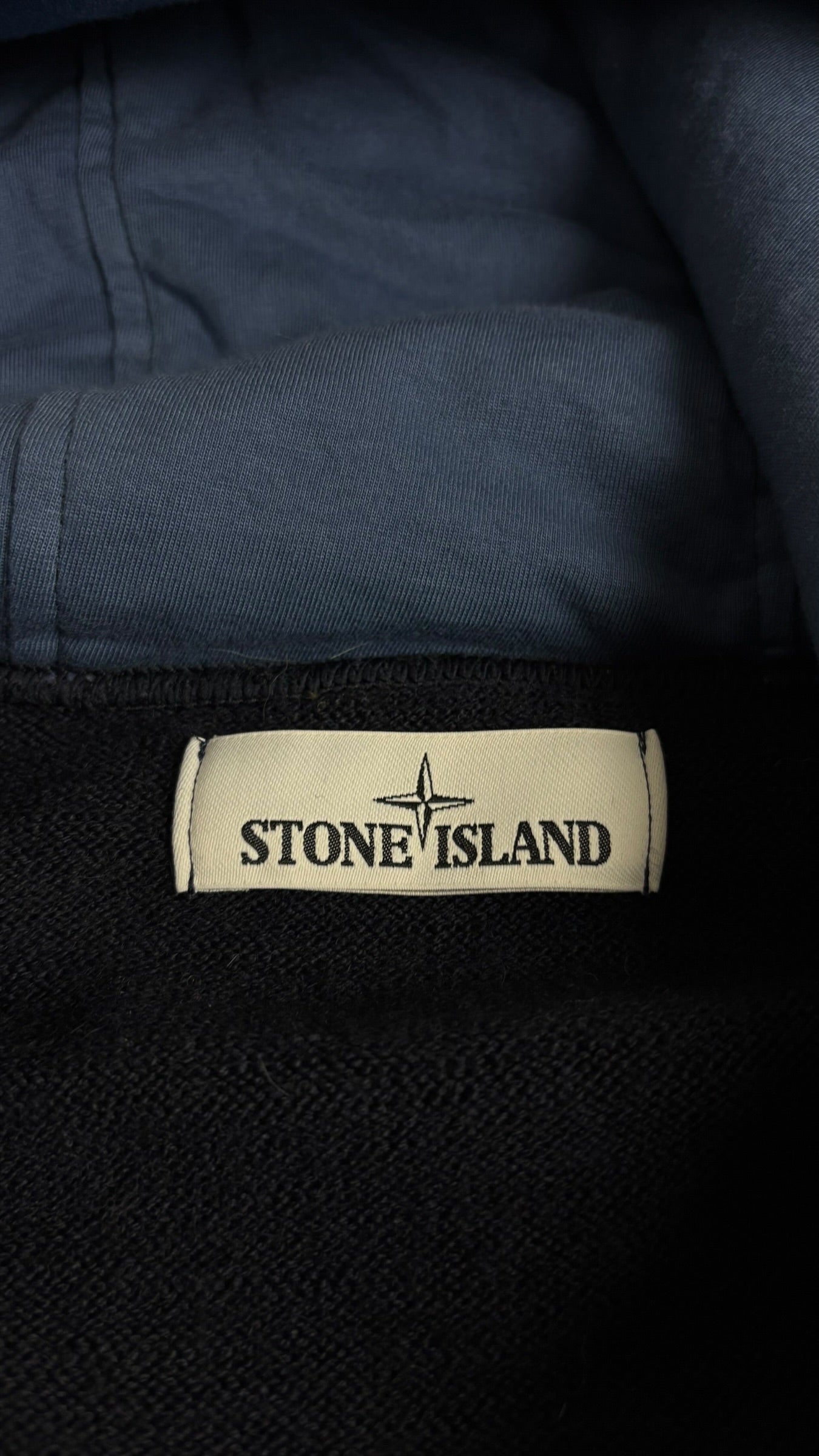 Gilet Stone Island marine taille L - Détail