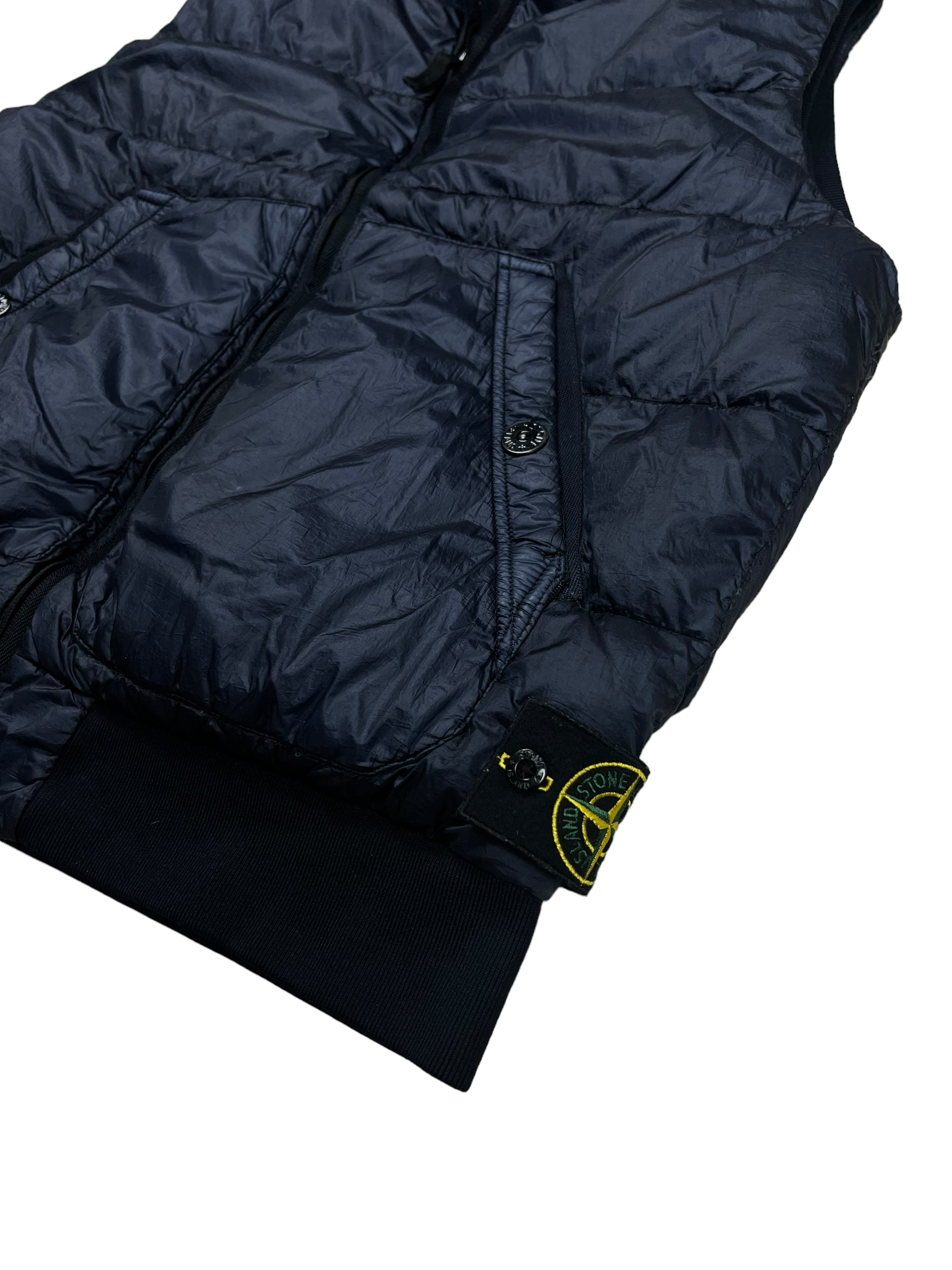 Gilet Stone Island marine taille XL - Détail
