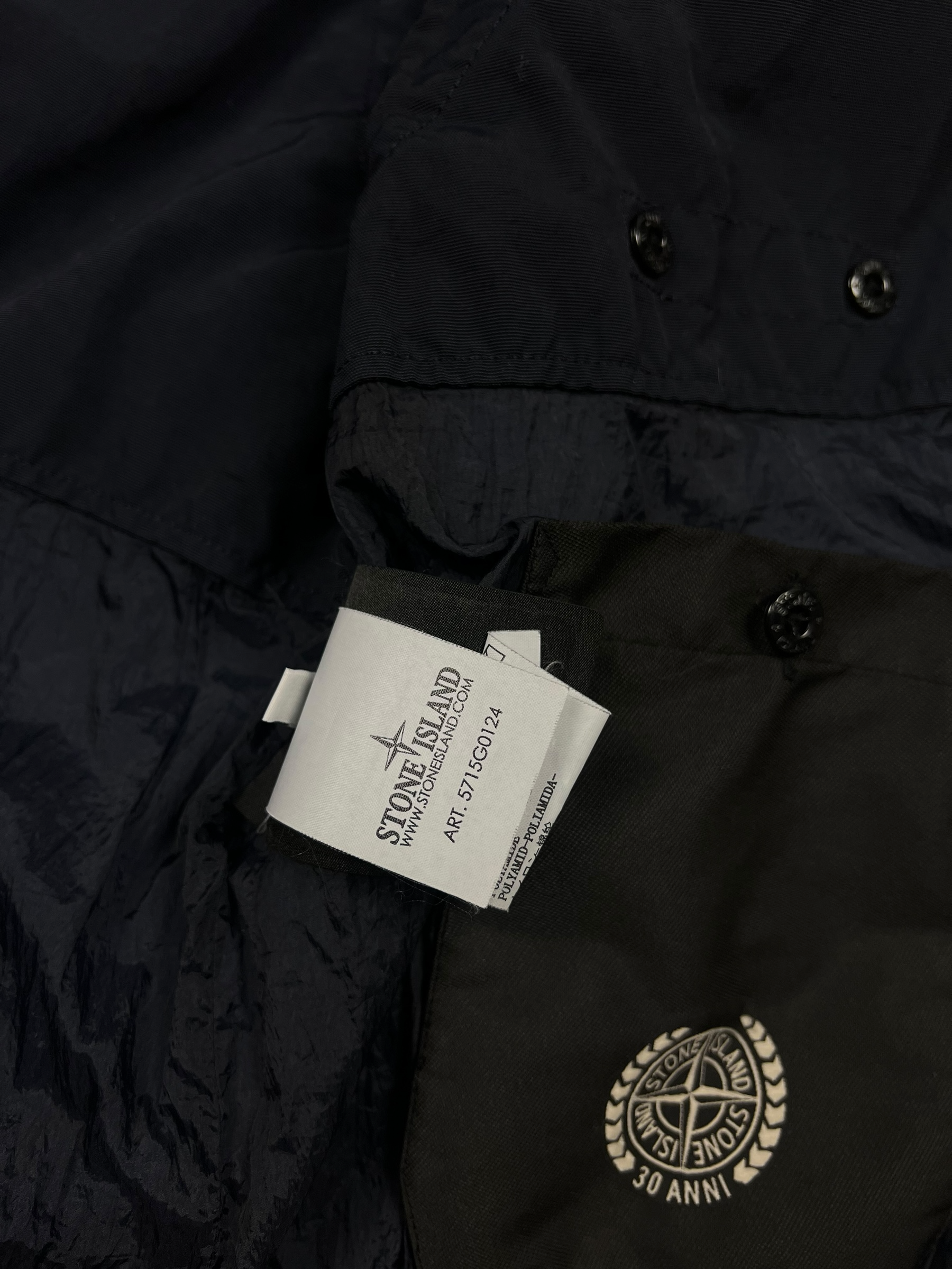 Gilet Stone Island marine taille XL - Vue côté