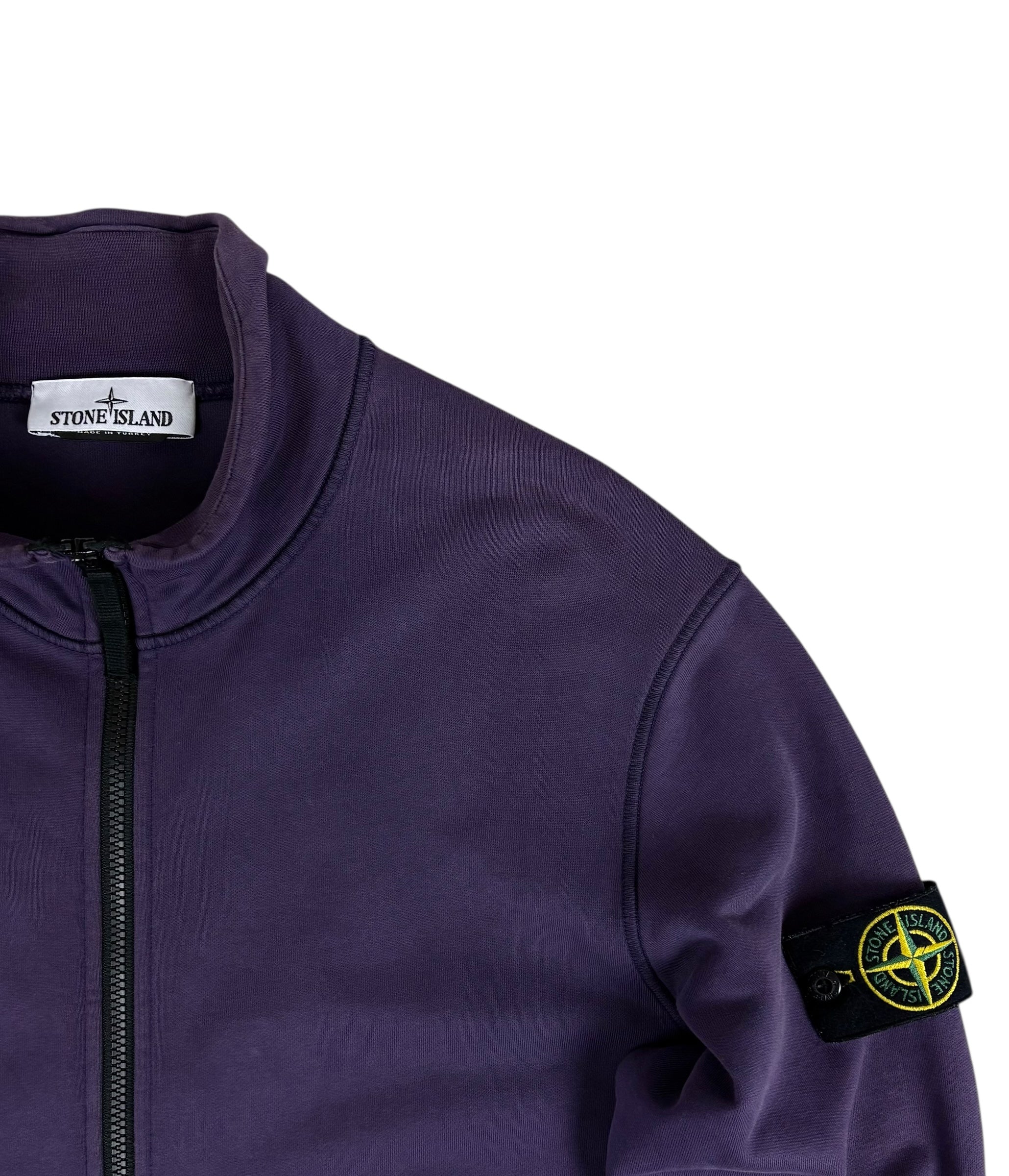 Gilet Stone Island mauve taille L - Vue de dos