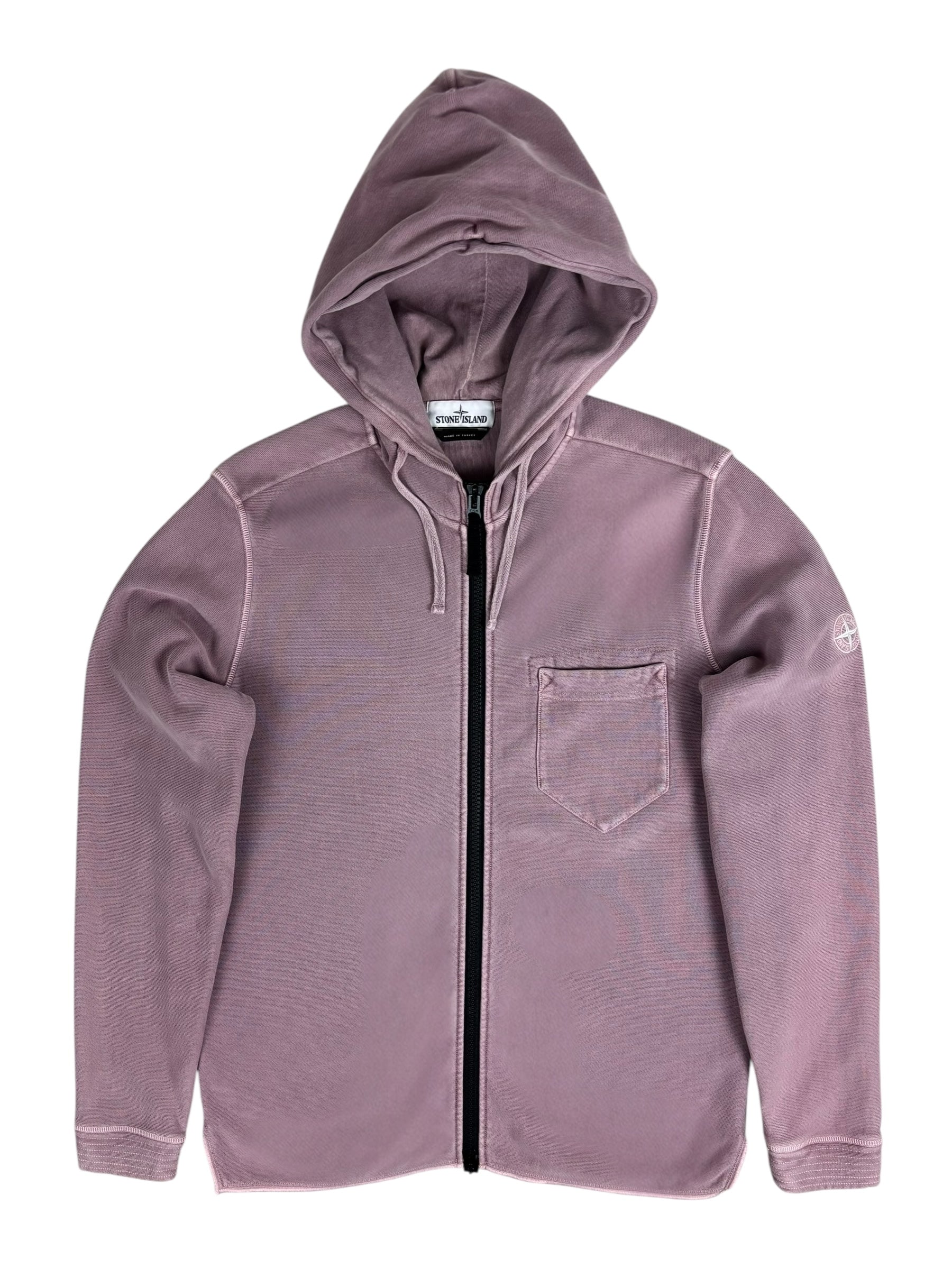 Gilet Stone Island mauve taille L - Vue de face