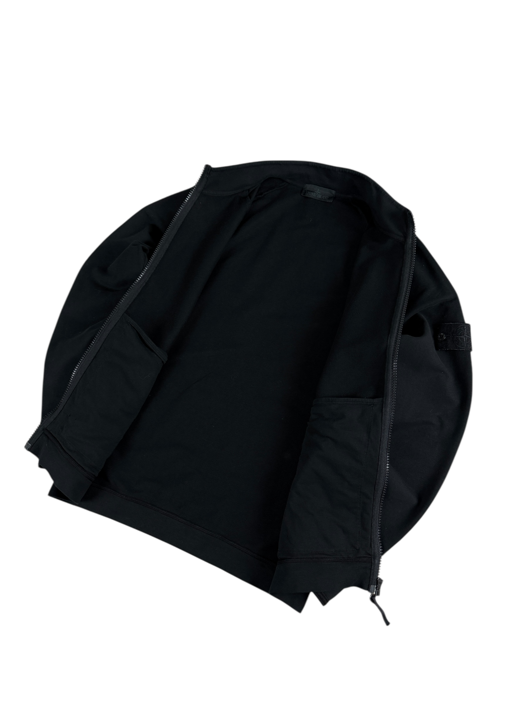 Gilet Stone Island noir taille L - Vue de dos