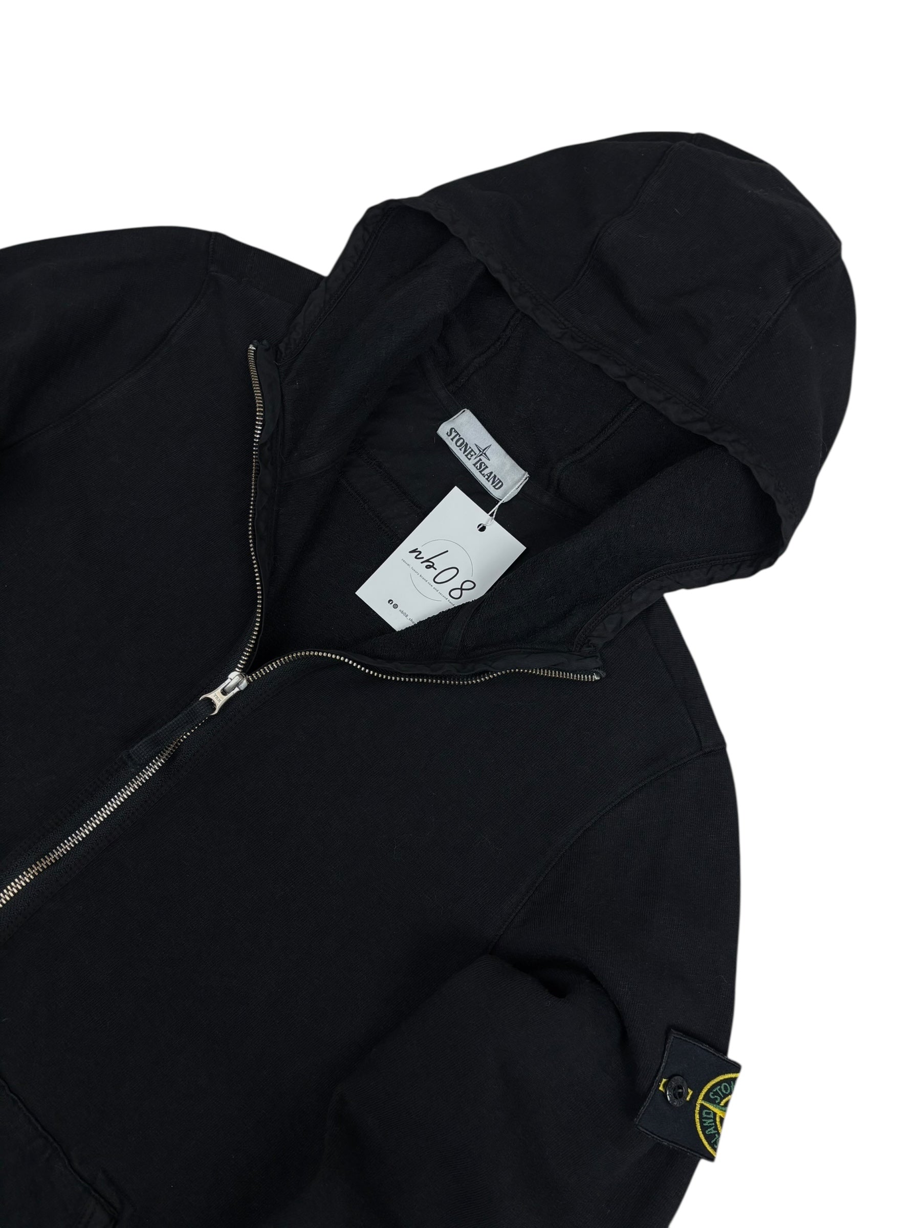 Gilet Stone Island noir taille M - Vue de dos