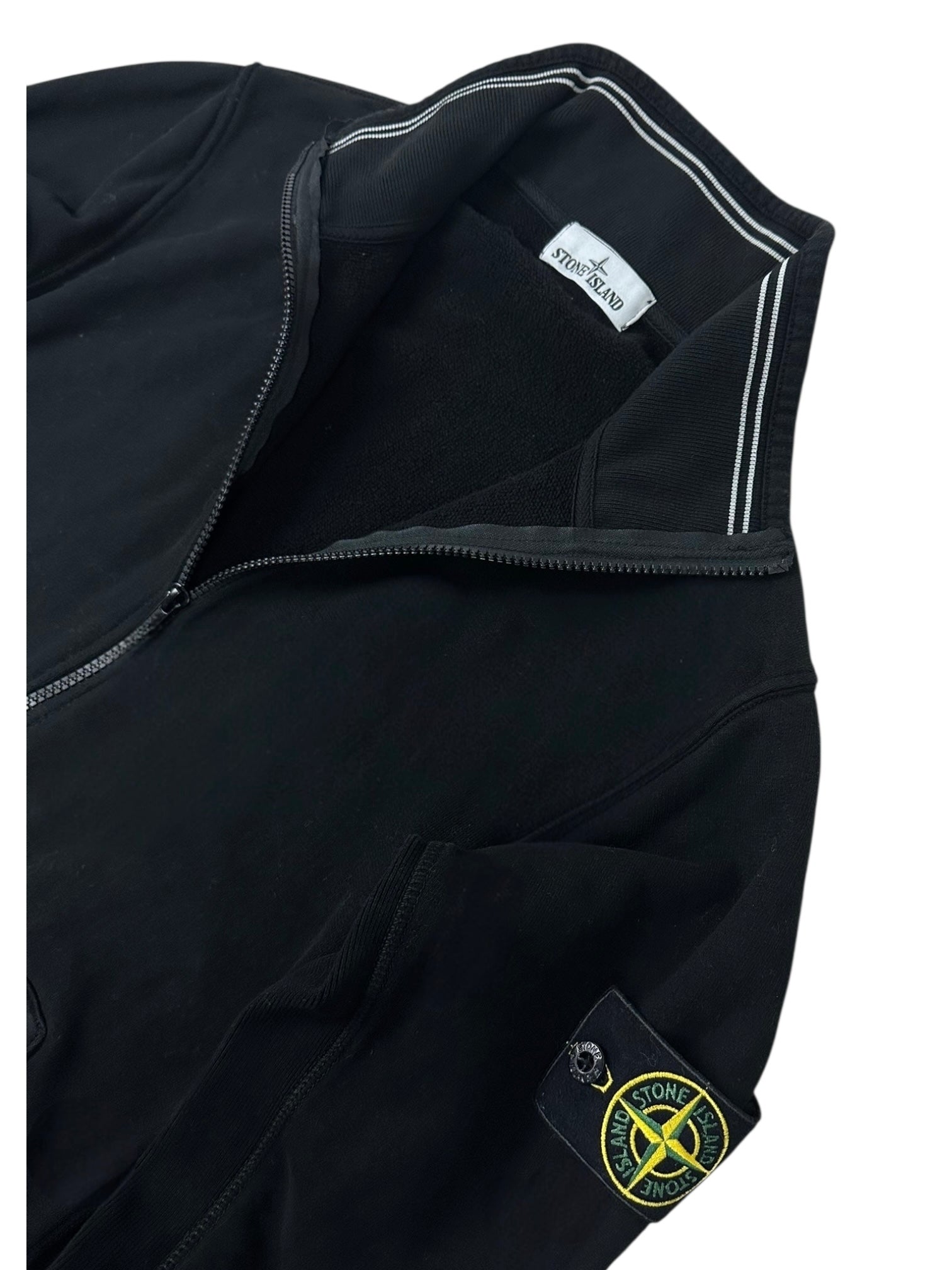 Gilet Stone Island noir taille M - Vue de dos