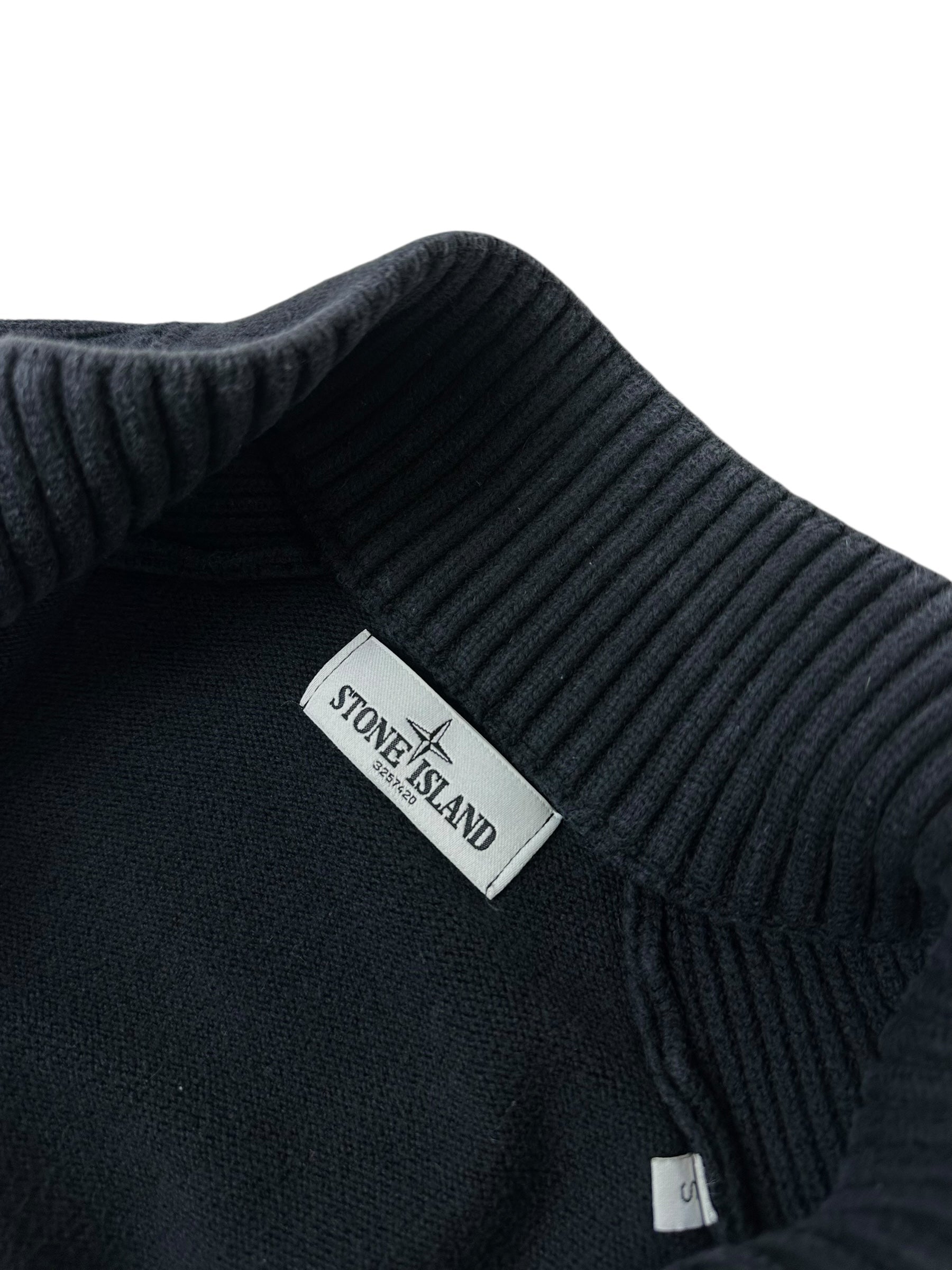 Gilet Stone Island noir taille S - Détail